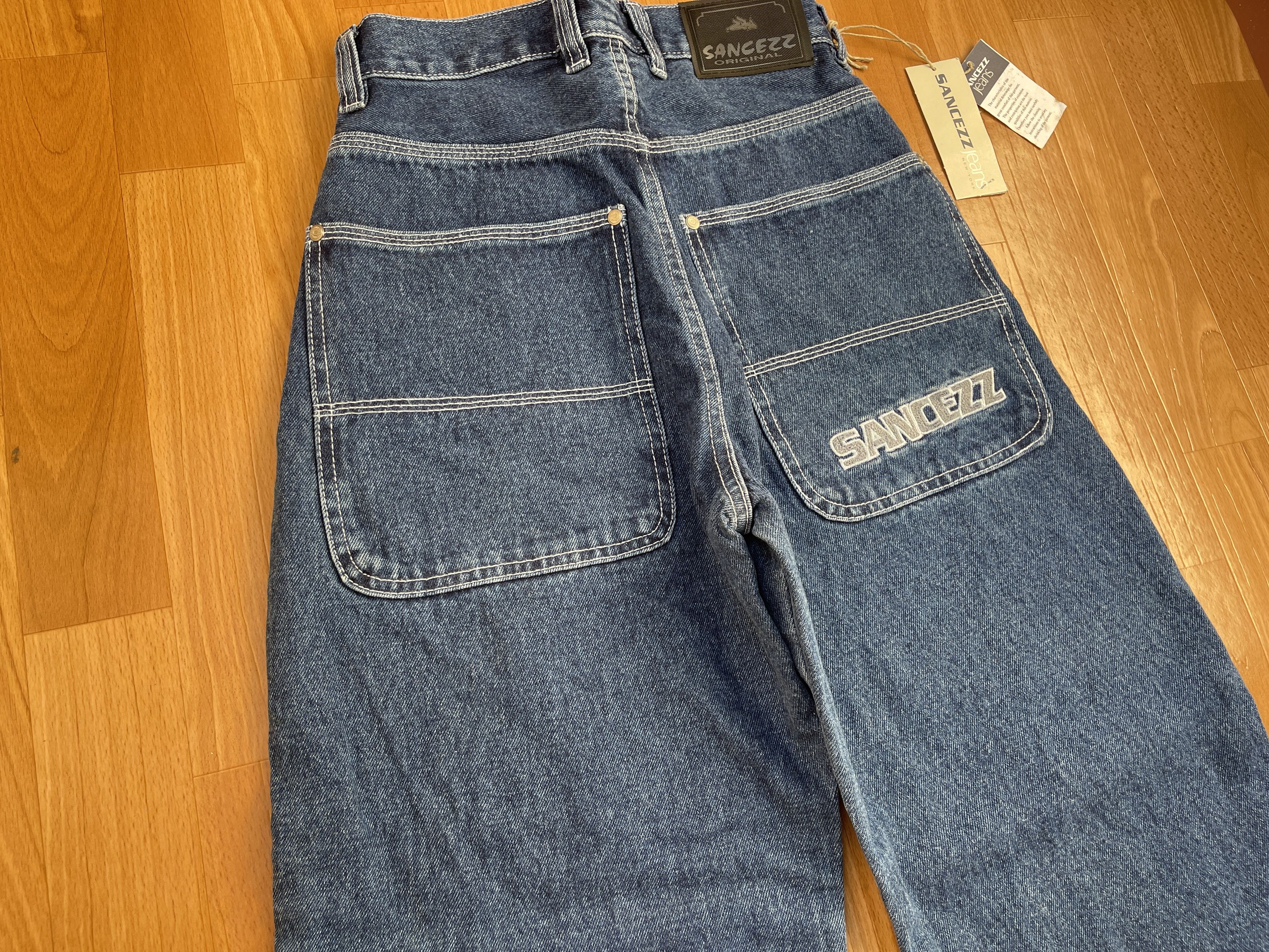 Other Sancezz jeans, vintage baggy jeans 90s hip hop skater Y2K 26 Size US 26 / EU 42 - 4 Thumbnail