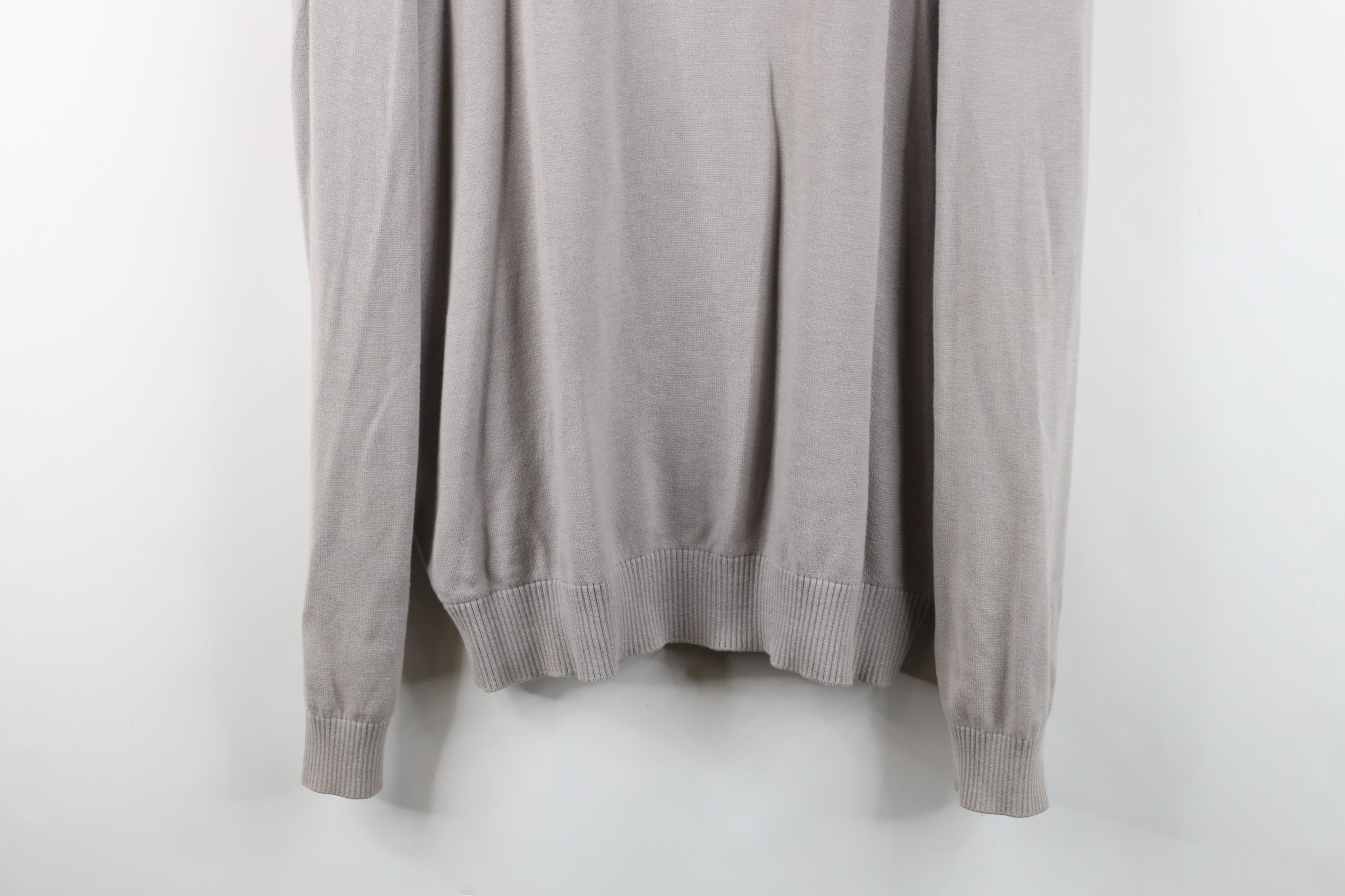 Vintage Vintage Maumee Bay Golf Course Half Zip Knit Sweater Gray Size US XL / EU 56 / 4 - 3 Thumbnail