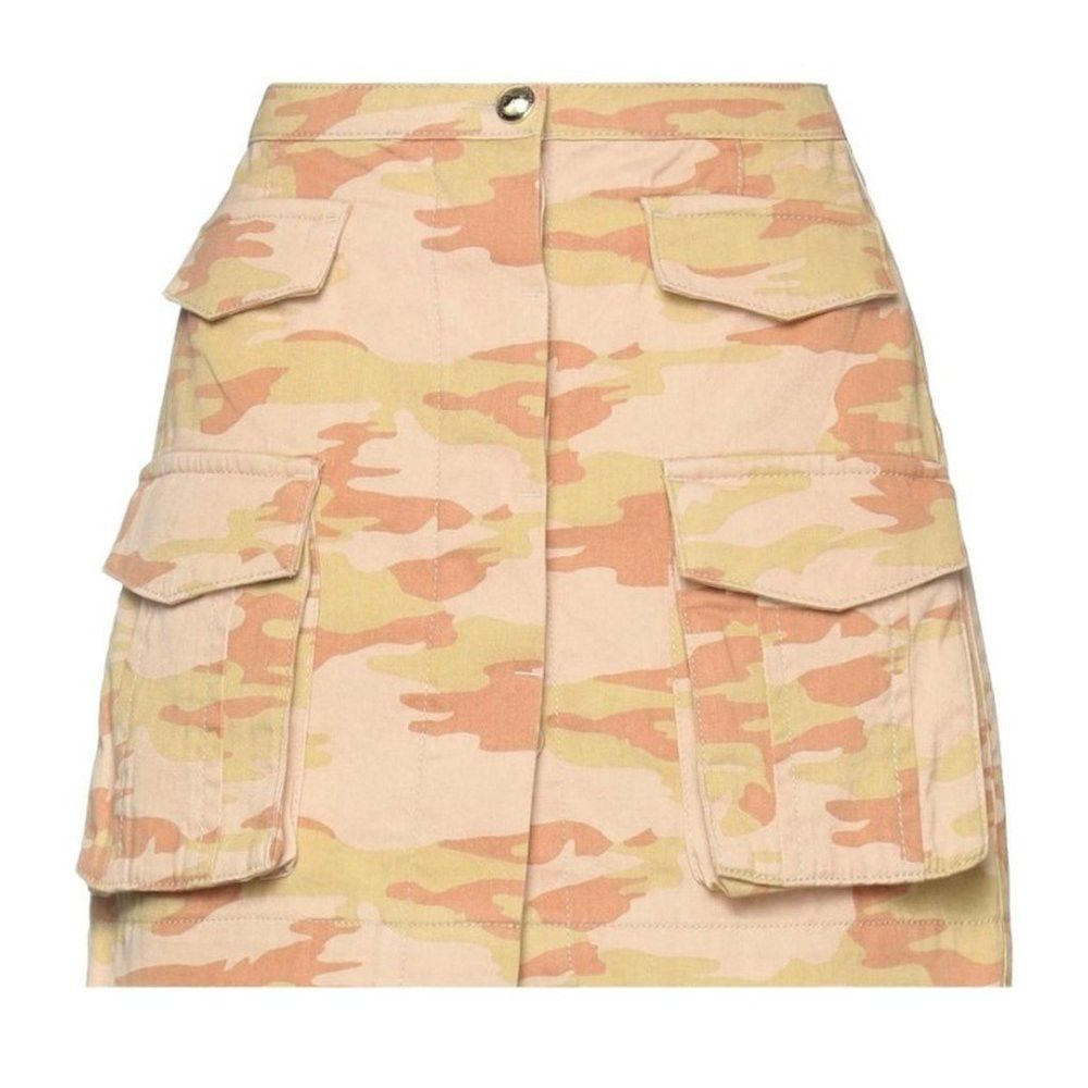 Patrizia Pepe NWT New $232 Patrizia Pepe Camouflage Denim Mini Skirt Size Size 30" / US 8 / IT 44 - 2 Thumbnail