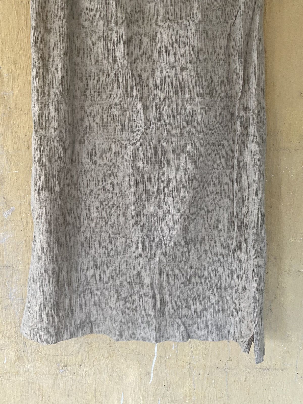 Issey Miyake Issey Miyake Plantation Midi Skirt Japanese Brand Size 28" / US 6 / IT 42 - 6 Thumbnail