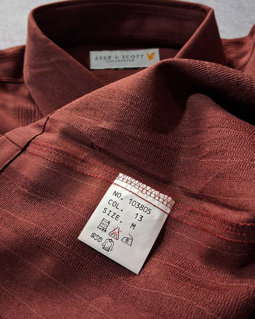 Lyle & Scott LYLE & SCOTT COLLECTION LS SHIRT MADE IN JAPAN Size US M / EU 48-50 / 2 - 8 Thumbnail