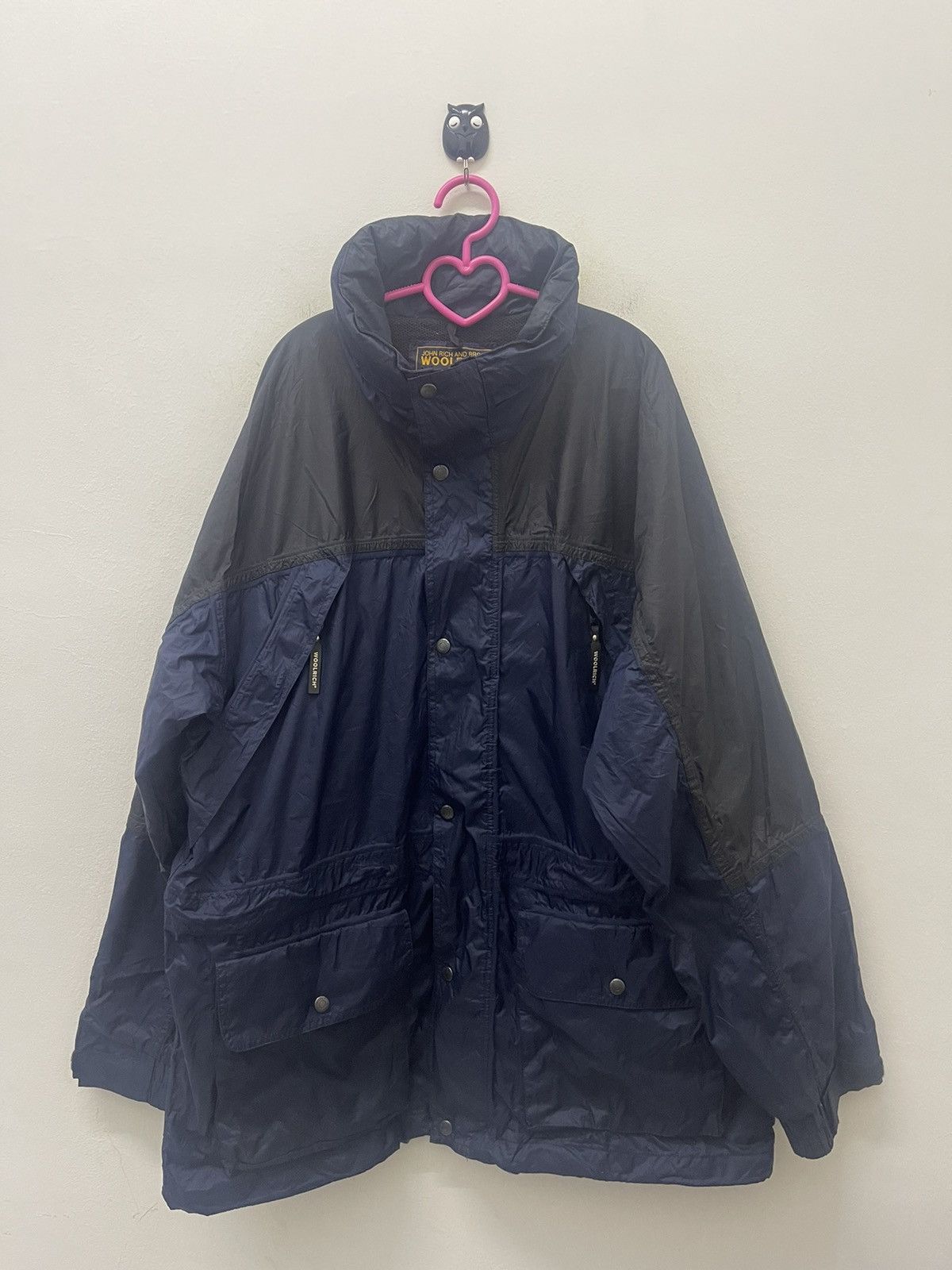 image of Vintage Woolrich Jacket in Deep Navy, Men's (Size XL)
