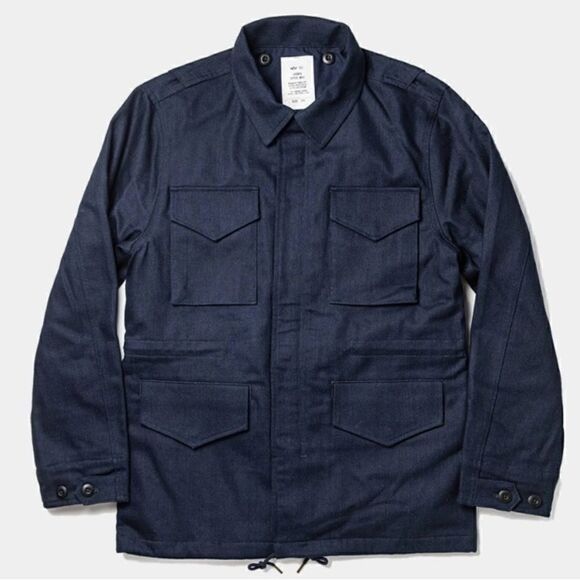 Taylor Stitch Taylor Stitch x Alpha Industries M51 in indigo sateen M Size US M / EU 48-50 / 2 - 3 Thumbnail