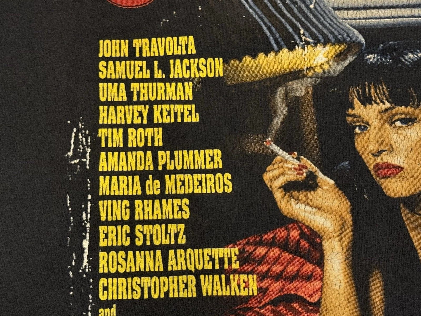 Other Vintage 1994 Pulp Fiction Quintin Tarantino Tee Shirt S Size US XL / EU 56 / 4 - 16 Thumbnail