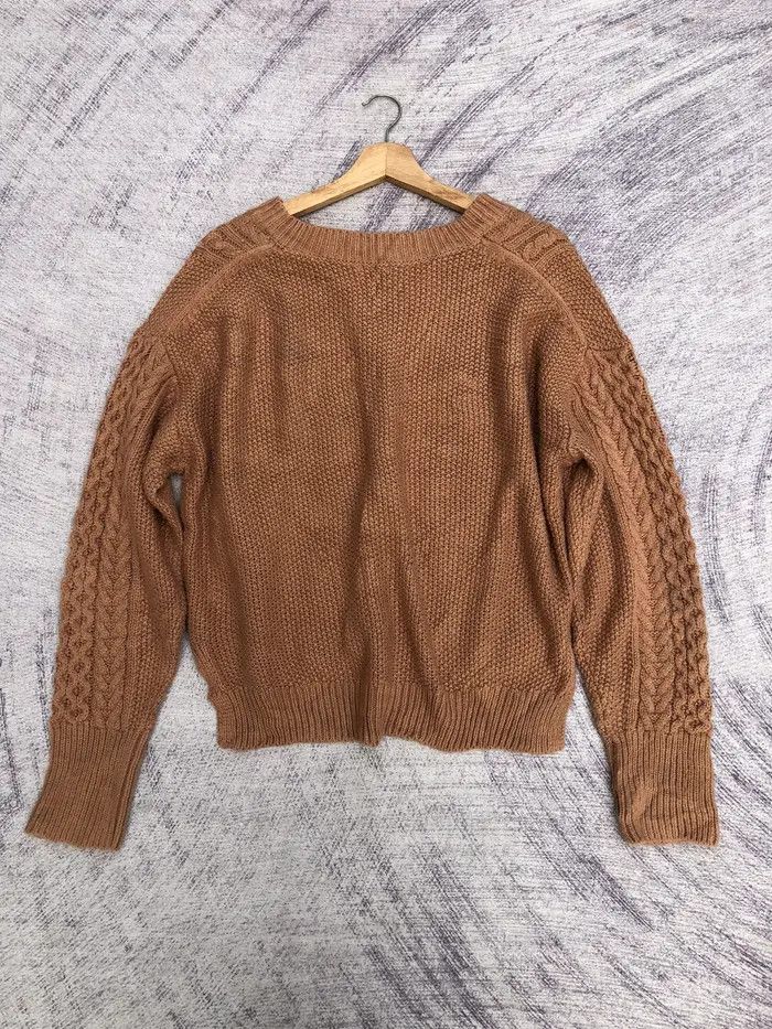Designer × Vintage Japanese Knitsweater Pureknit Memeri/Jumper Like Crop Top Size US XL / EU 56 / 4 - 7 Thumbnail