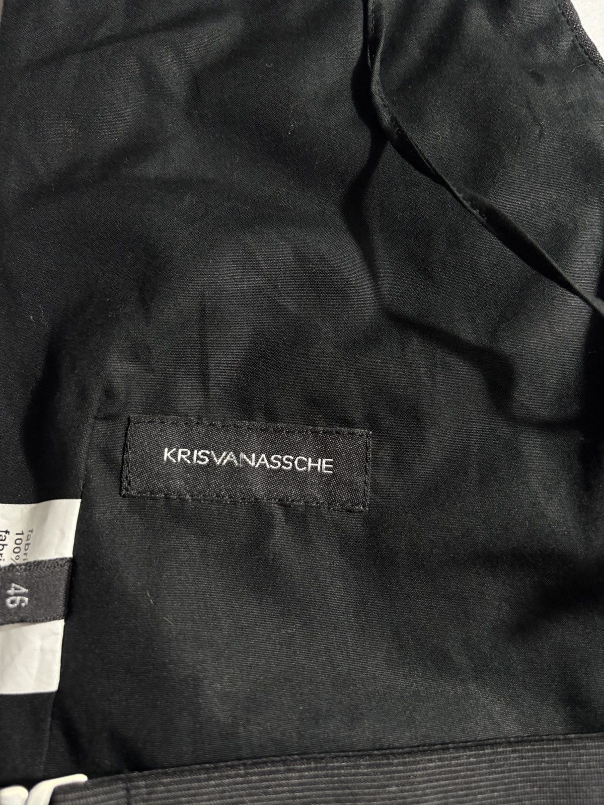 Kris Van Assche KRIS VAN ASSCHE SINGLE BREASTED LACE UP VEST Size 46S - 6 Thumbnail