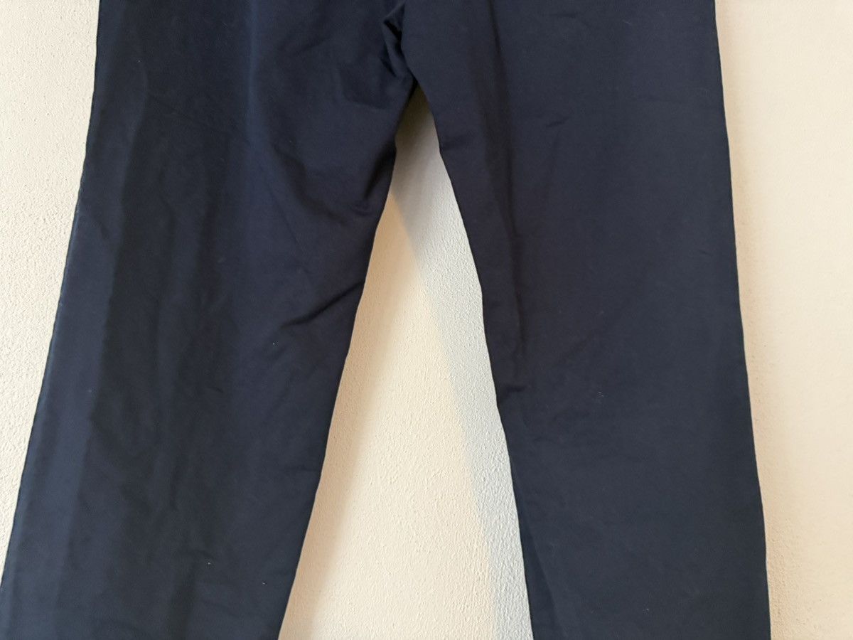 Gucci Navy Cotton-Stretch Trousers with Bee Patch Size US 30 / EU 46 - 7 Thumbnail
