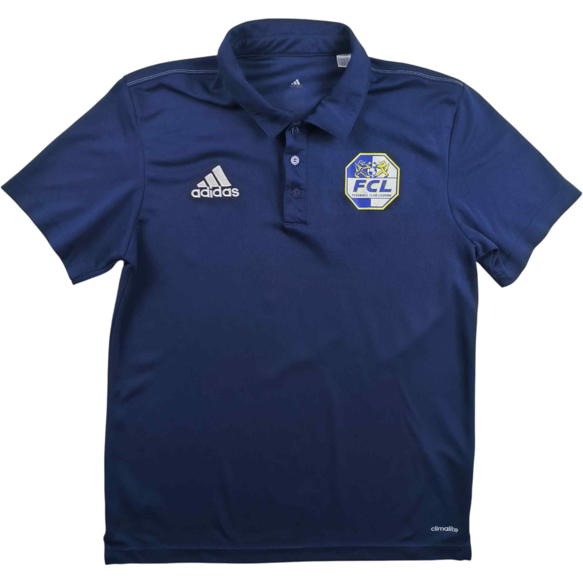 Adidas FC Luzern Adidas training football jersey shirt size S Size US S / EU 44-46 / 1 - 1 Thumbnail