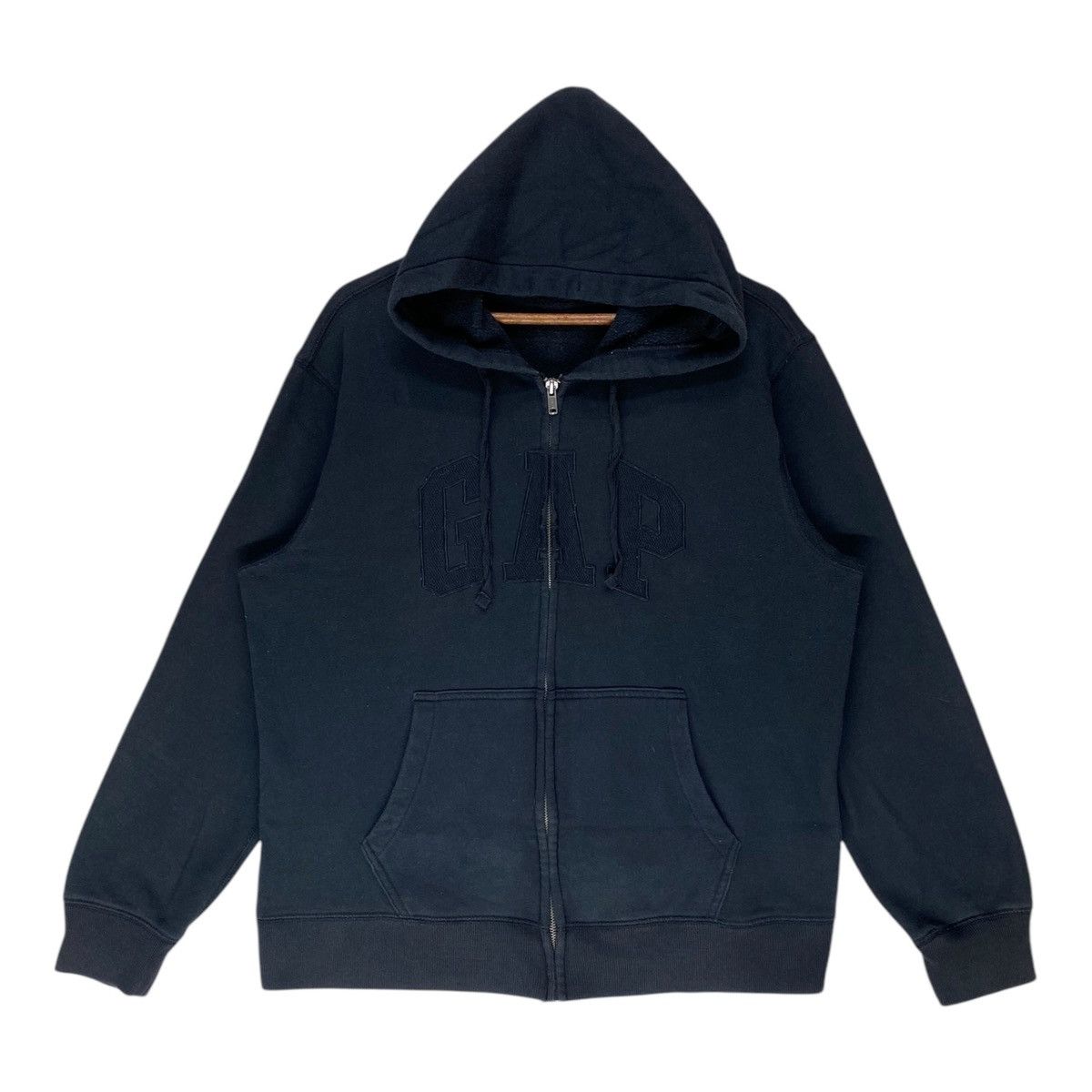 Vintage GAP Hoodie Full Zip Double Pocket Gap Size L
