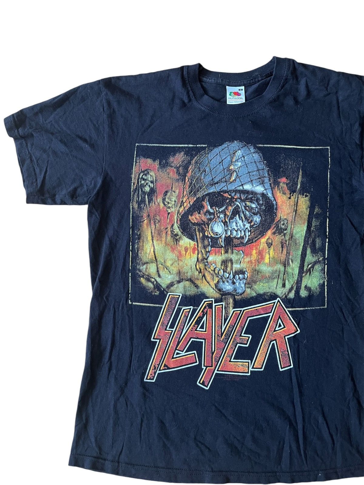 Band Tees Slayer band tshirt live in Europe Tour 2008 Size US S / EU 44-46 / 1 - 1 Thumbnail