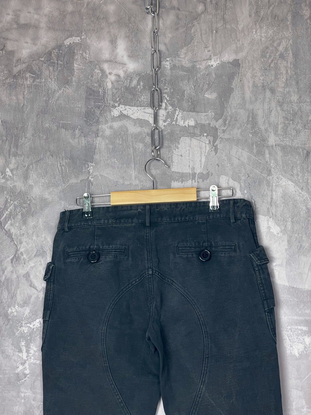 Dolce & Gabbana × Vintage 90’s Dolce & Gabbana Style Backwards cargo pants Size 32" / US 10 / IT 46 - 7 Thumbnail