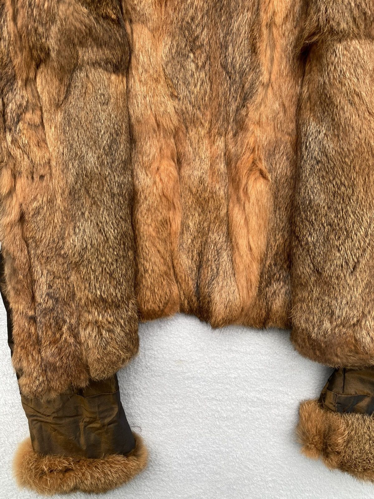 MR & MRS ITALY W Les Femme- Fur Aviator Jacket Size M / US 6-8 / IT 42-44 - 11 Thumbnail