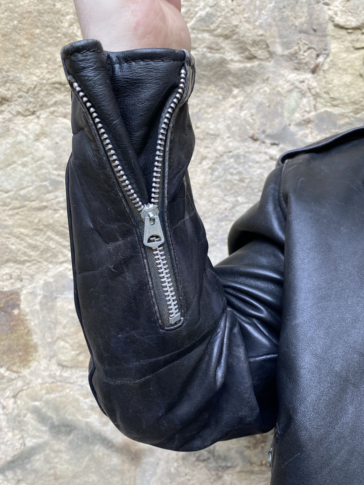 Schott Vintage 60s Perfecto Leather Biker Jacket Size US L / EU 52-54 / 3 - 5 Thumbnail