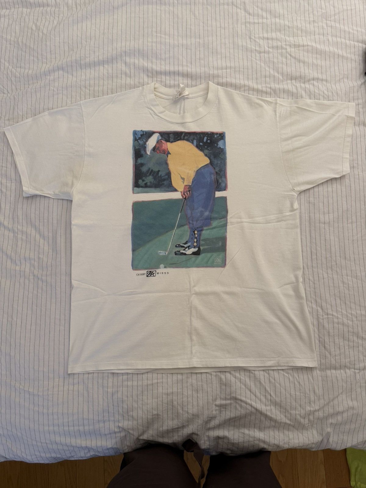 Vintage Vintage Cassidy 1993 Golf T-Shirt Size US L / EU 52-54 / 3 - 1 Thumbnail