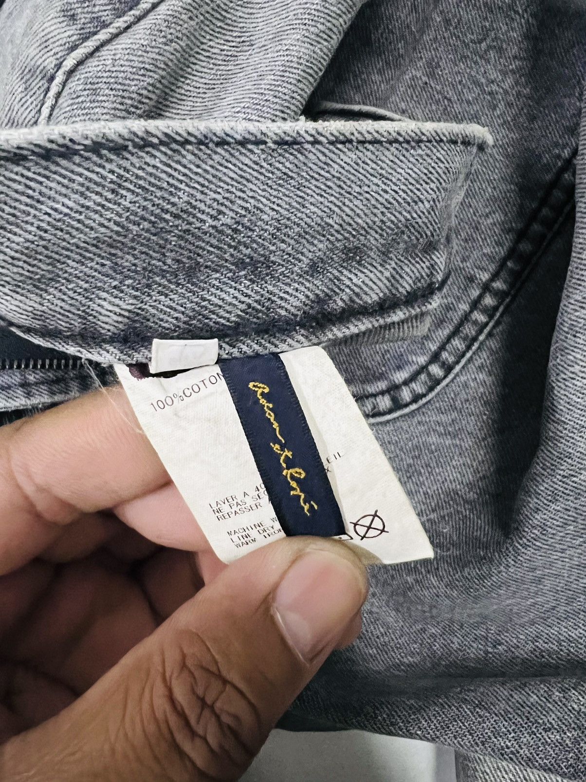 Hysteric Glamour × Japanese Brand Vintage Japanese Brand Patchwork Selvedge Denim Size US 33 - 15 Thumbnail
