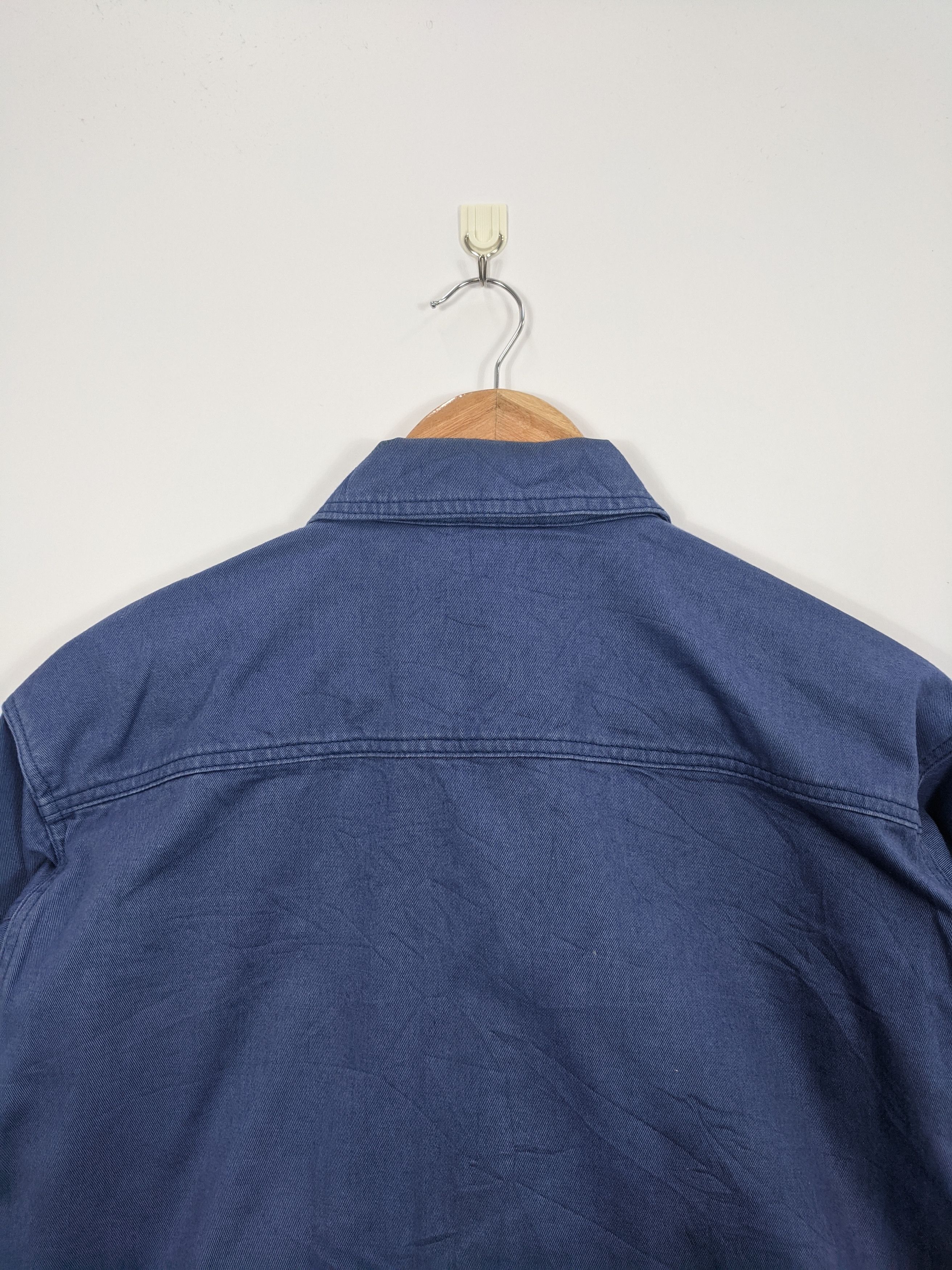 Japanese Brand Vintage 90s Japanese Brand Worker Denim Jacket J0405 Size US M / EU 48-50 / 2 - 4 Thumbnail