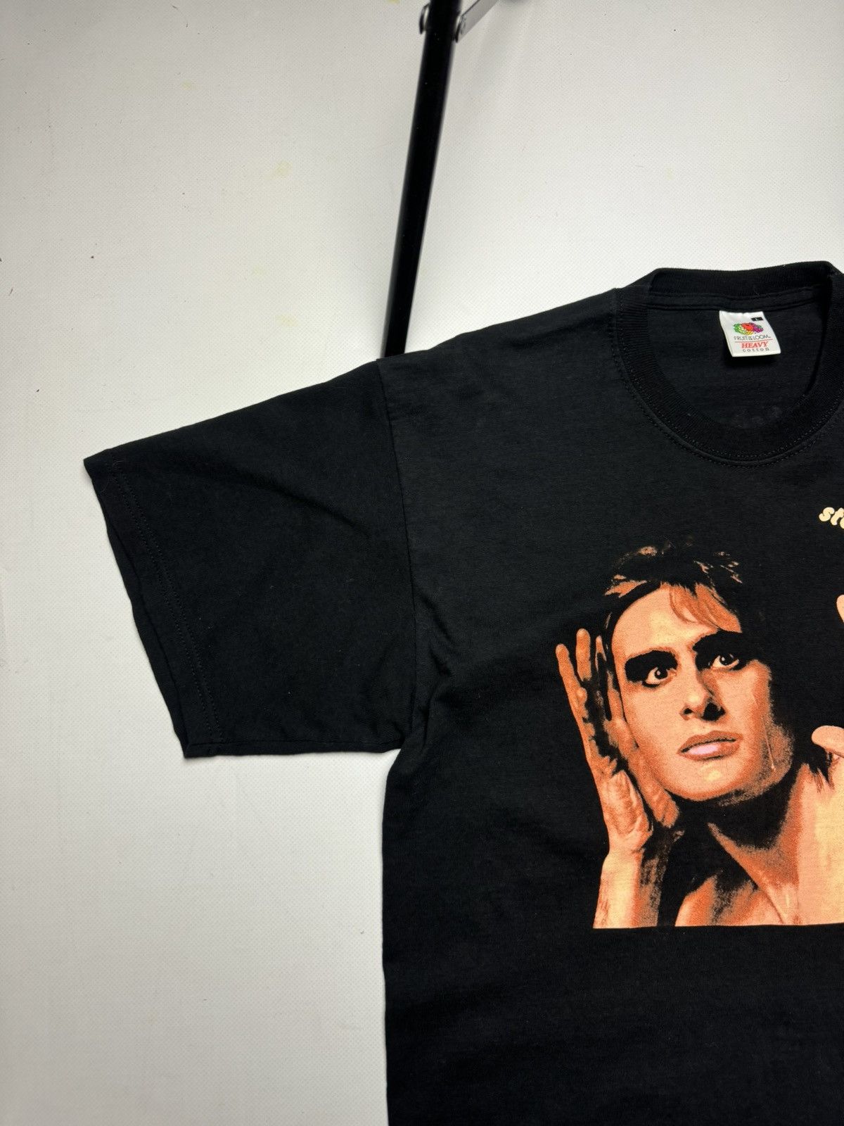 Band Tees × Vintage Rare Vintage Steve Harley T-shirt y2k black Size US L / EU 52-54 / 3 - 4 Thumbnail