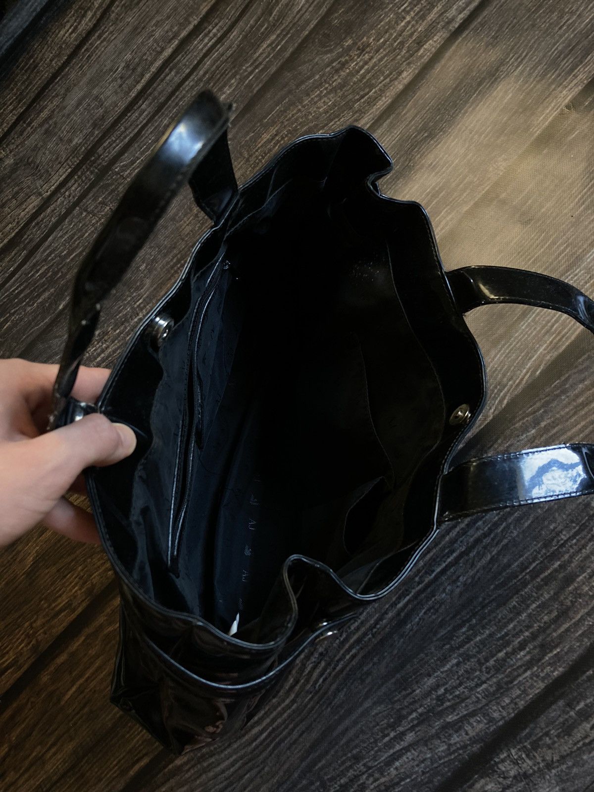 Armani Armani latex bag Size ONE SIZE - 5 Thumbnail