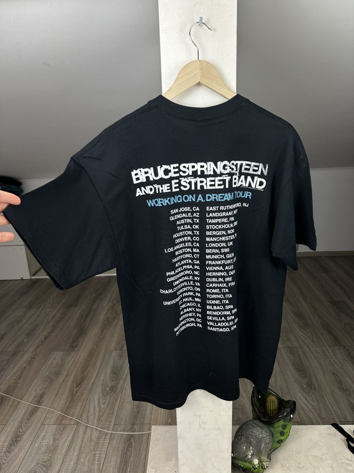 Vintage Vintage Bruce Springsteen T-Shirt Tour Size US L / EU 52-54 / 3 - 6 Thumbnail