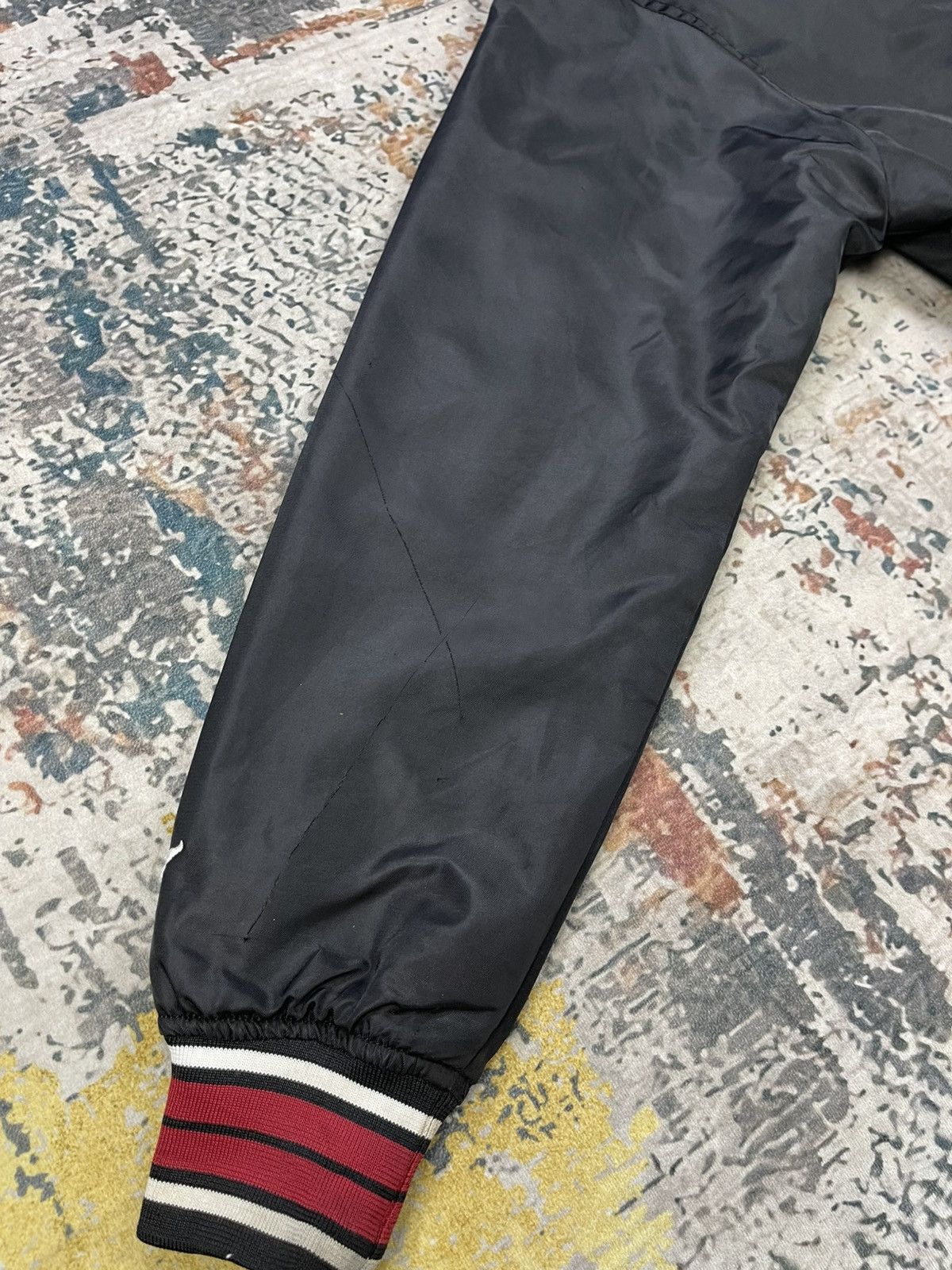 Japanese Brand Mark Gonzales NFL Starter Parody Hooded Bomber Jacket Size US S / EU 44-46 / 1 - 6 Thumbnail