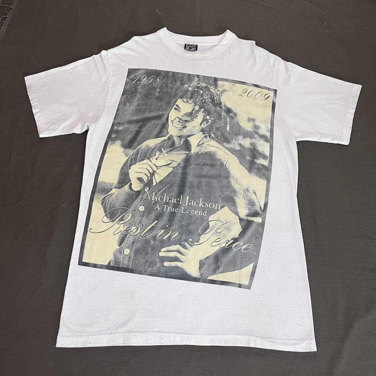 Rap Tees × Vintage Vintage Y2K Michael Jackson "A True Legend" Tee Faded 2XL Size US XXL / EU 58 / 5 - 2 Thumbnail