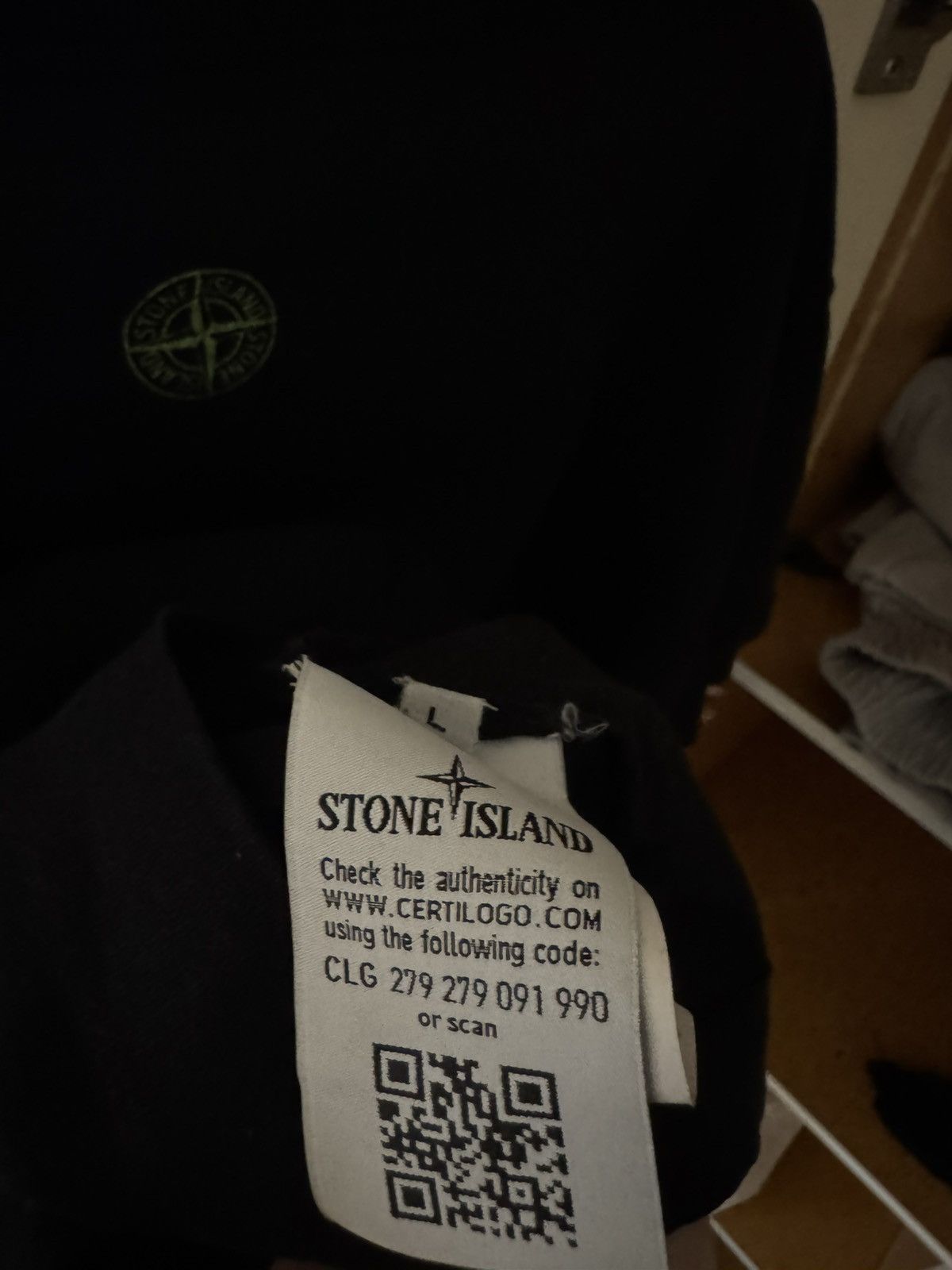 Stone Island Stone island logo tee Size US L / EU 52-54 / 3 - 5 Thumbnail