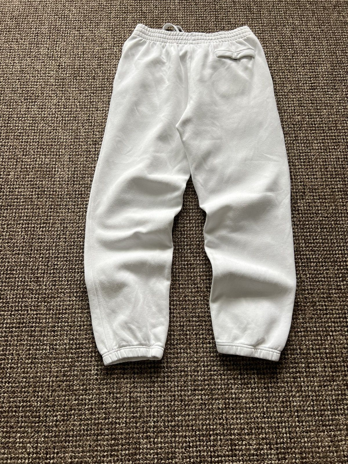 Nike Vintage Nike White Sweatpants Mens Cotton Pants Y2K Size US 34 / EU 50 - 5 Thumbnail