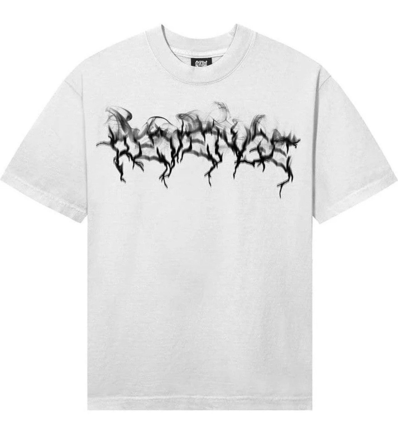 Revenge Revenge Smoke Lightning Logo Tee White Size US XL / EU 56 / 4 - 2 Thumbnail