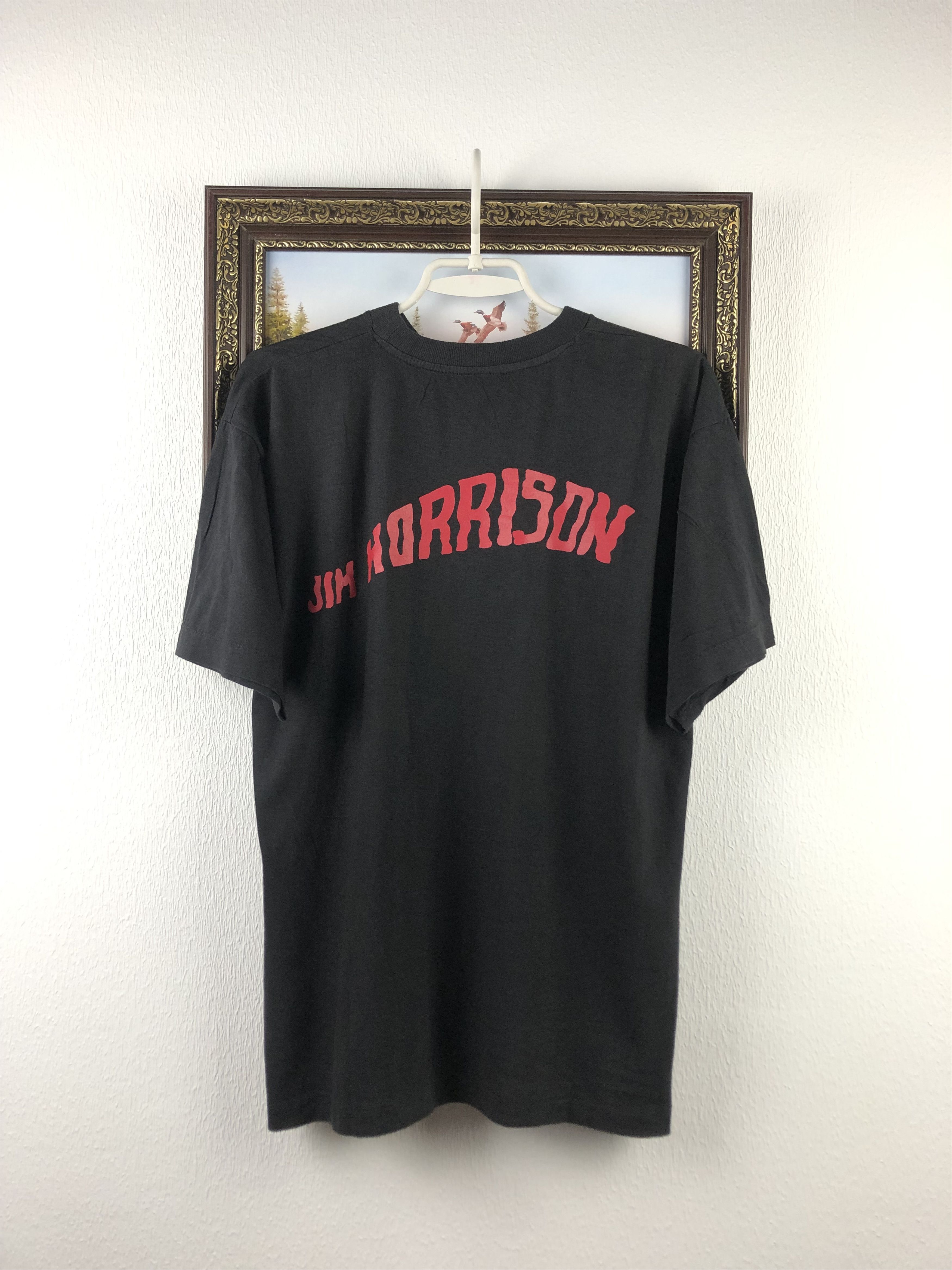 Band Tees Vintage 90's The Doors Jim Morrison Band Shirt Big Logo Tee Size US M / EU 48-50 / 2 - 14 Thumbnail