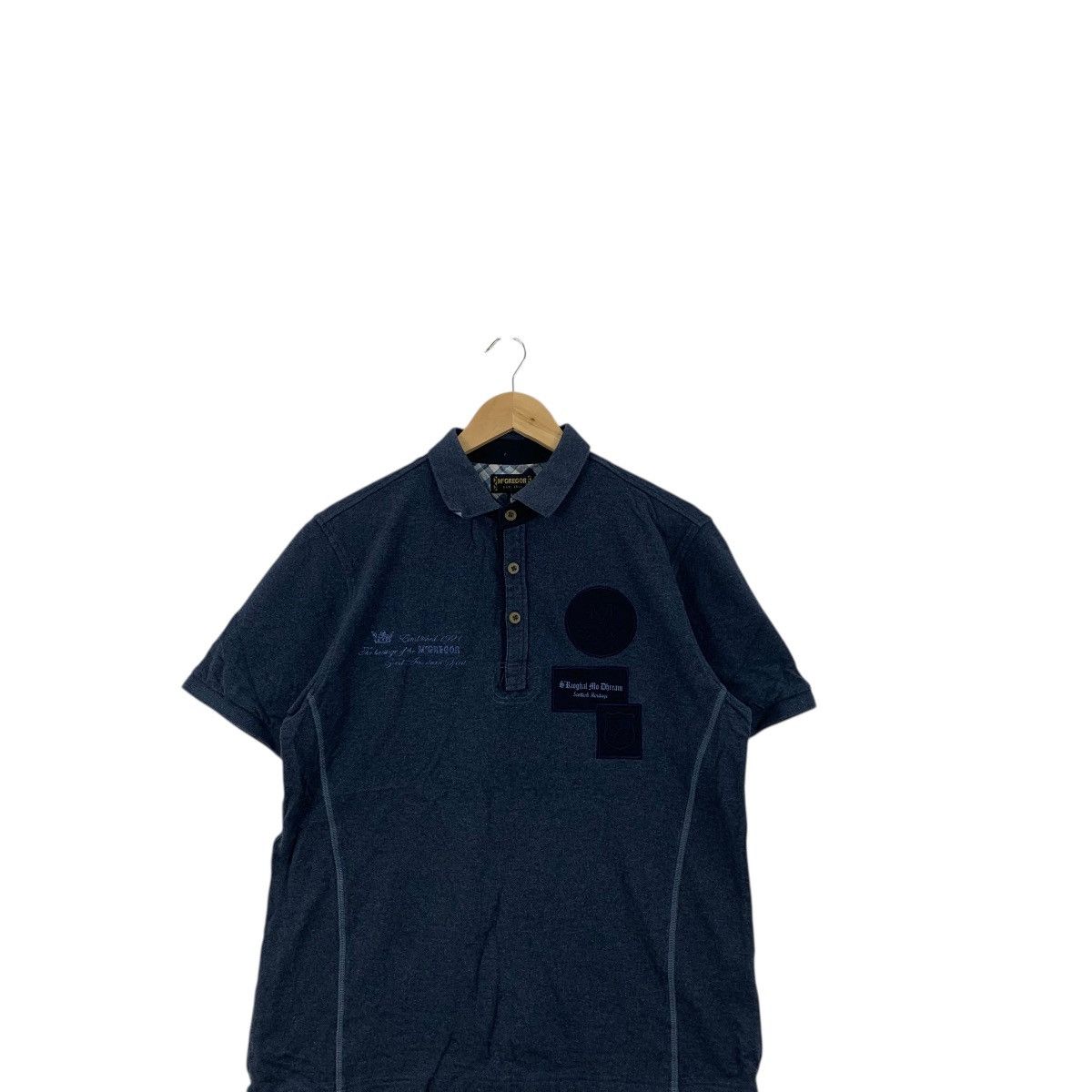 McGregor Vintage MCGREGOR TENNIS S Rioghal Mo Dhream Clan Polo Tee Size US L / EU 52-54 / 3 - 2 Thumbnail