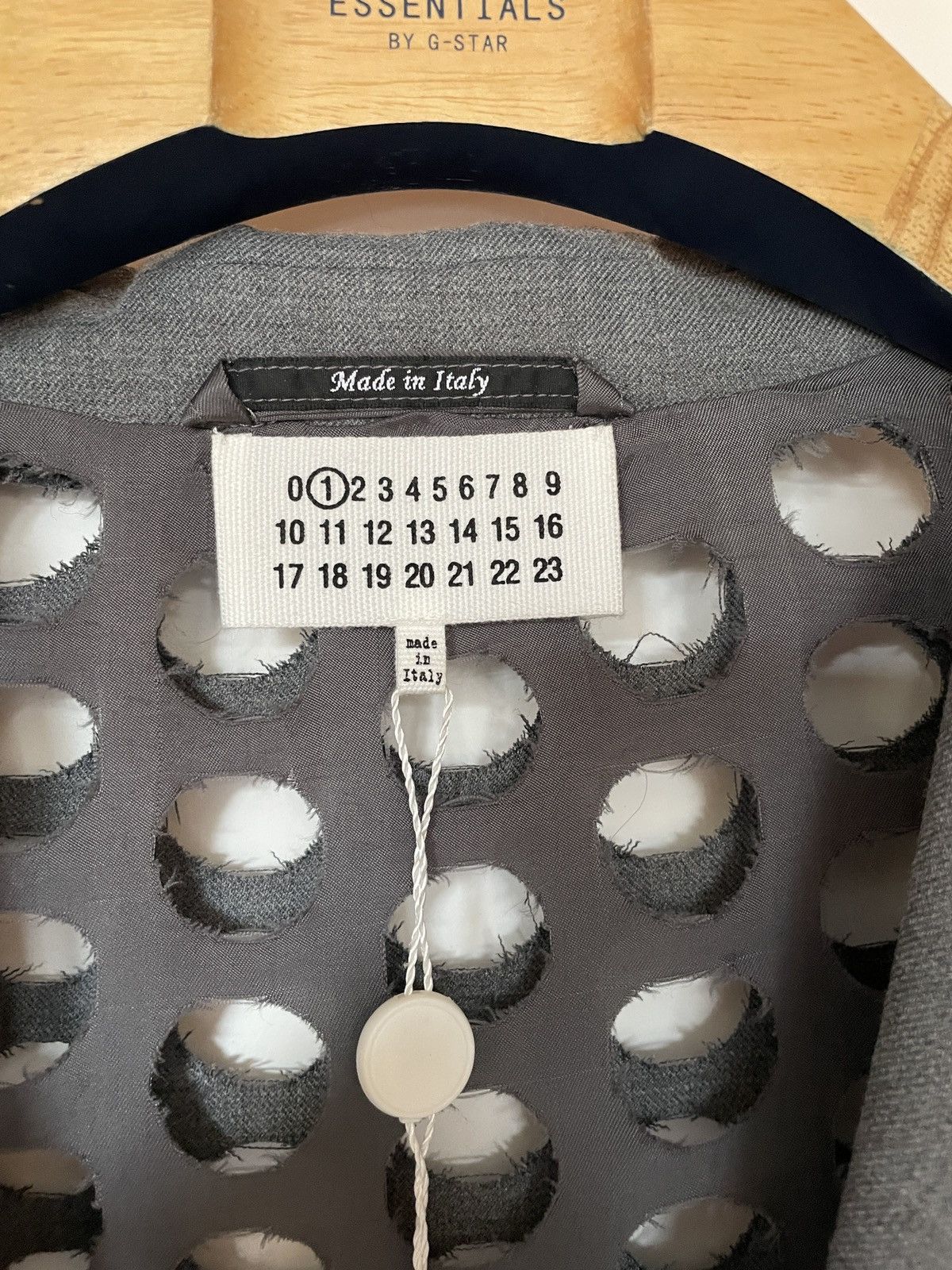 Maison Margiela Margiela laser cut blazer Size XS / US 0-2 / IT 36-38 - 3 Thumbnail