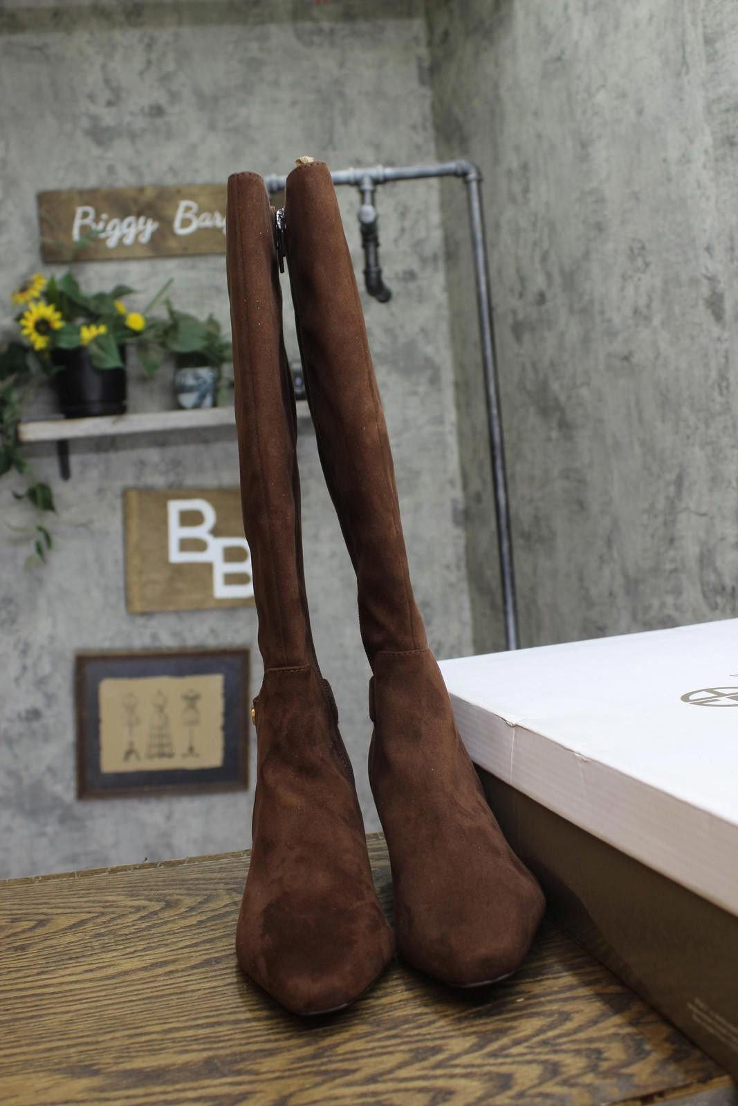 Giani Bernini Nwt Giani Bernini Knee High Dress Boots Chocolate Brown 5m Size US 5 / IT 35 - 5 Thumbnail