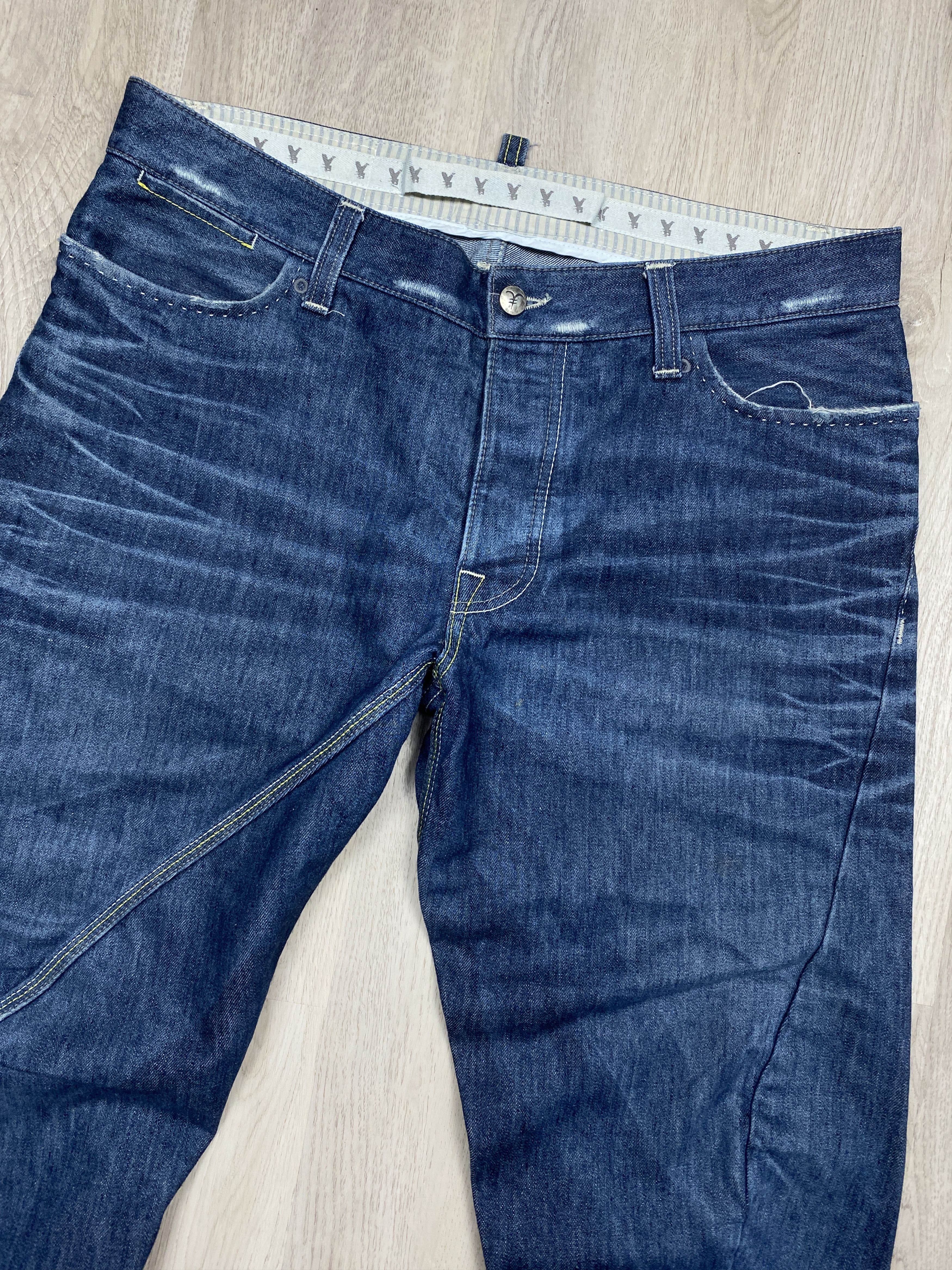 Japanese Brand Michiko Koshino Vintage Japanese Denim Pants Jeans Size US 36 / EU 52 - 6 Thumbnail