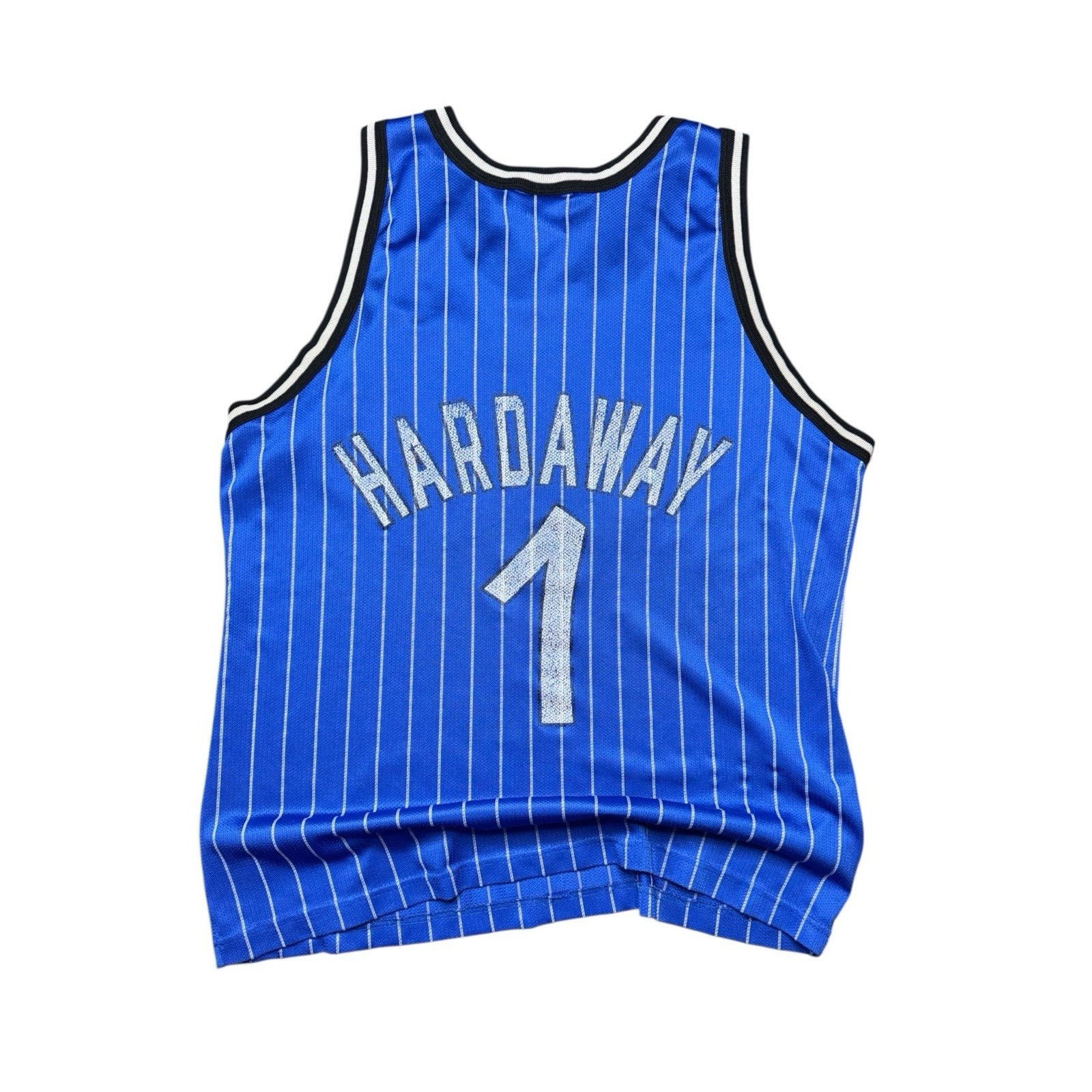 Champion Vintage Champion Orlando Magic Hardaway Blue Jersey 44 90s Size US L / EU 52-54 / 3 - 2 Thumbnail