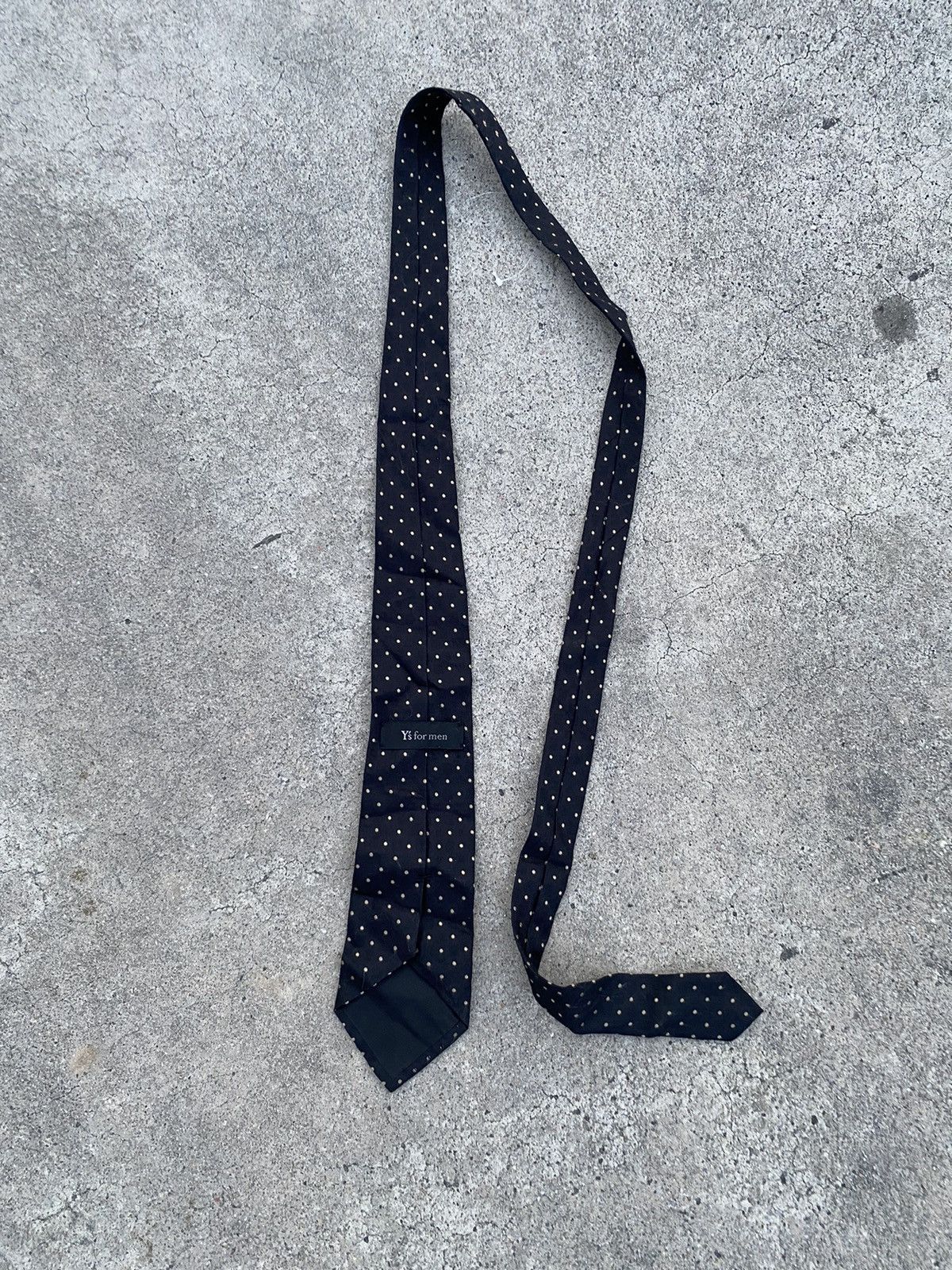 Y's for Men × Yohji Yamamoto × Yves Saint Laurent YS For Men Neck Tie Silk Meterial Size ONE SIZE - 6 Thumbnail