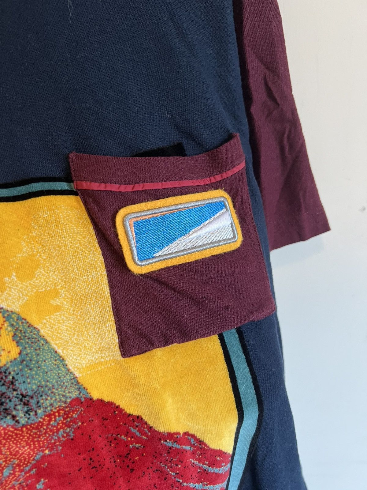 Prada SS17 Prada Mountain Landscape Full Print knit Shirt Size US XL / EU 56 / 4 - 4 Thumbnail