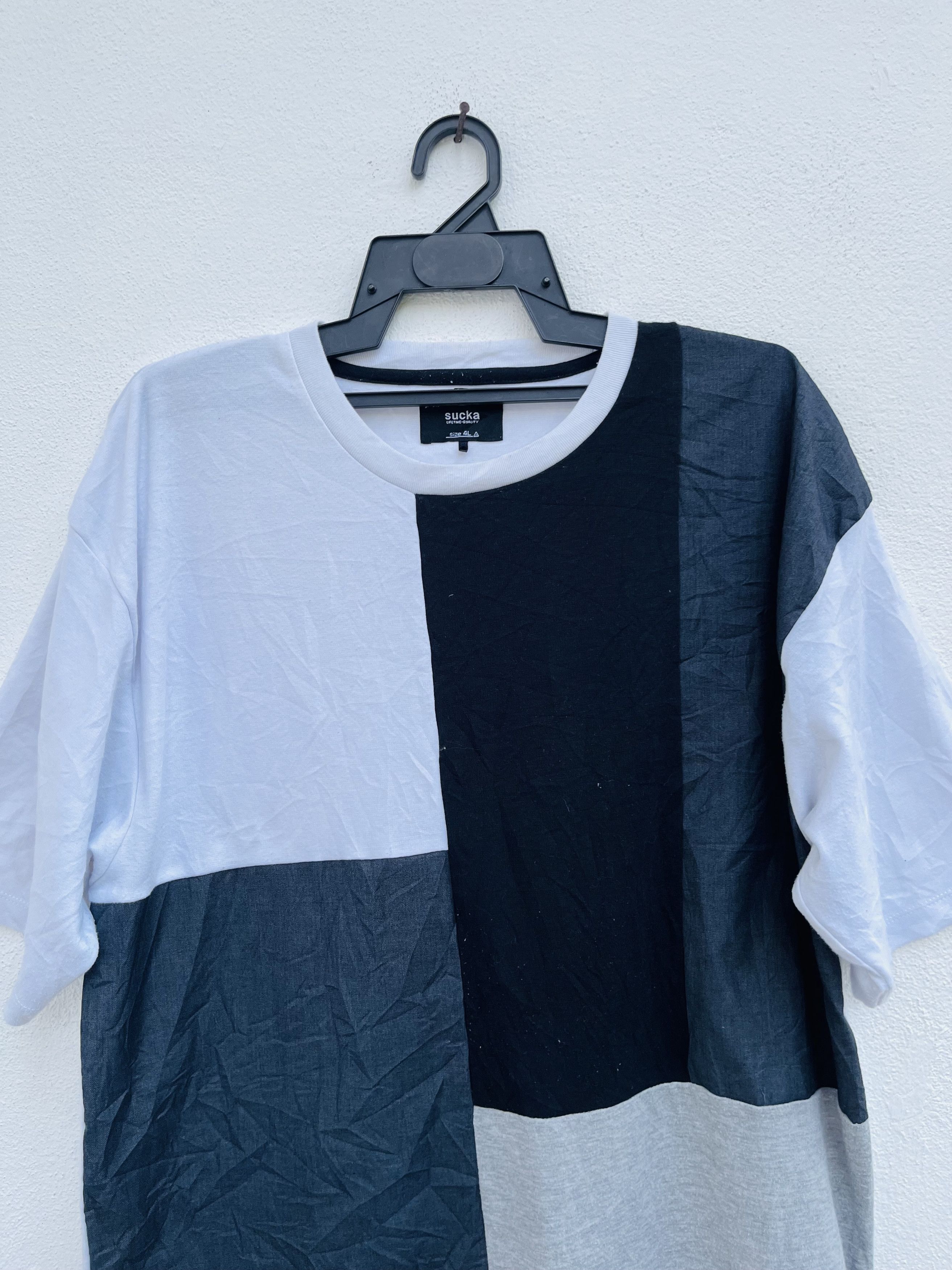 Japanese Brand × Vintage Vintage Sucka Japanese Designer Fashion Style Shirt Size US XL / EU 56 / 4 - 3 Thumbnail