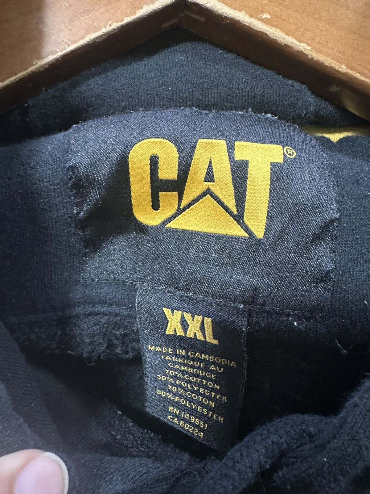 Caterpillar Caterpillar Hoodie Size US XXL / EU 58 / 5 - 2 Thumbnail