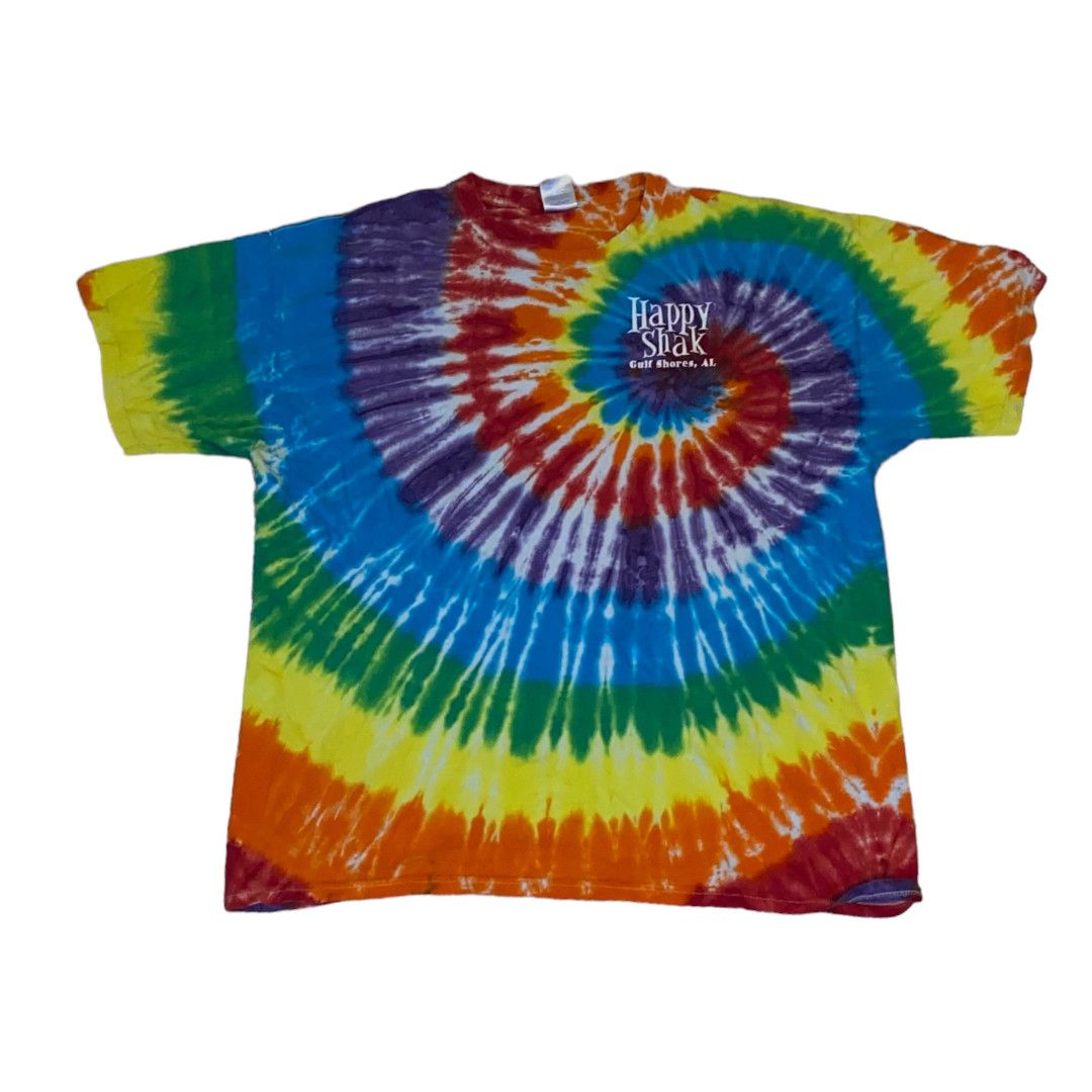 Gildan Happy Shack Tie-Dye T-Shirt Size US XL / EU 56 / 4 - 1 Thumbnail