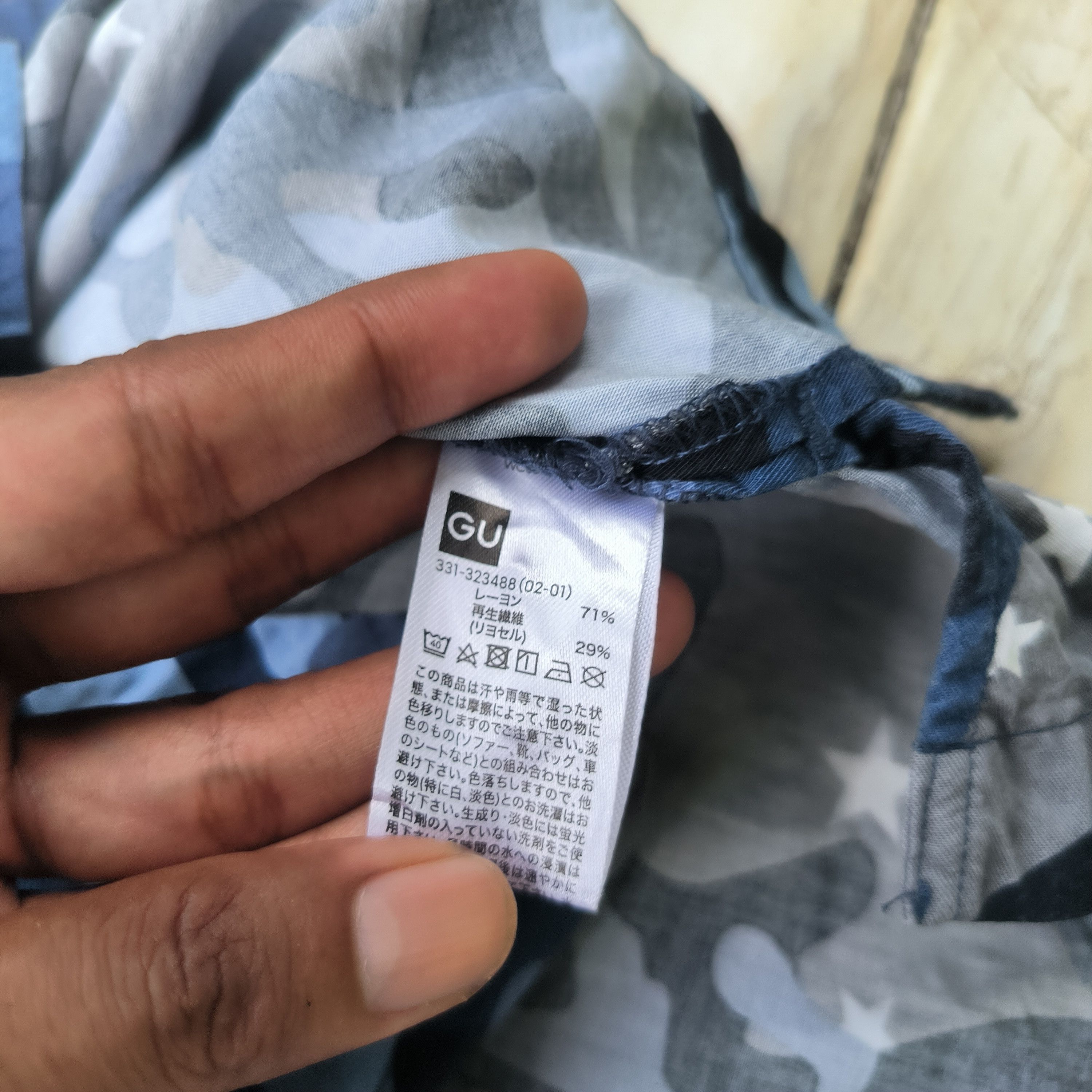 GU GU x Sophnet Camo Open Collar Shirt Size US M / EU 48-50 / 2 - 4 Thumbnail