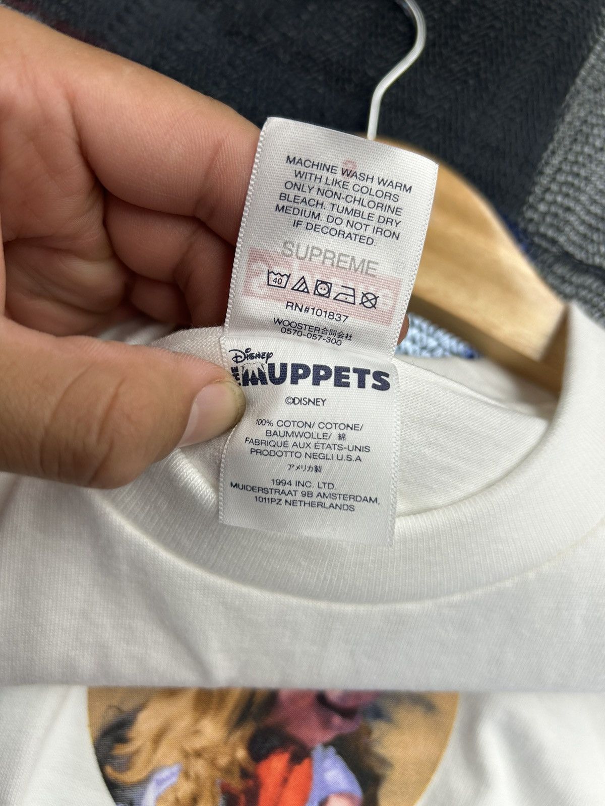 Disney × Supreme Supreme x The Muppet T-shirt Size US S / EU 44-46 / 1 - 5 Thumbnail