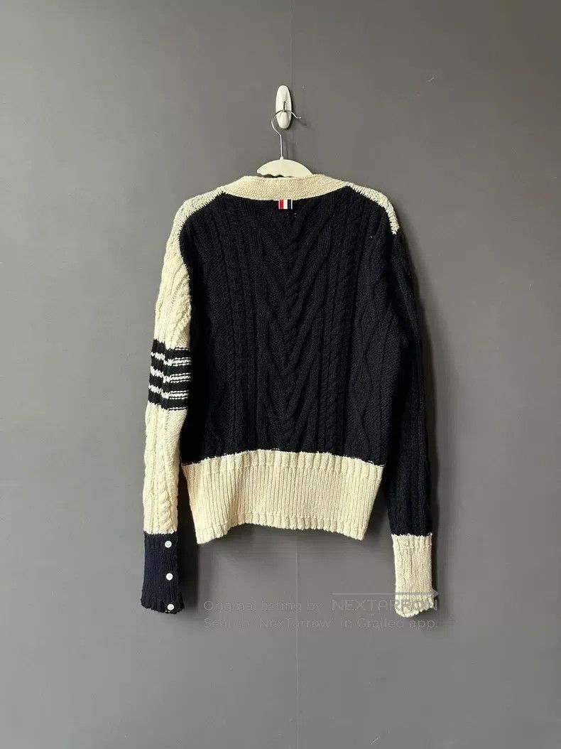 Thom Browne Thom Browne Color Block Cardigan Size US M / EU 48-50 / 2 - 2 Thumbnail