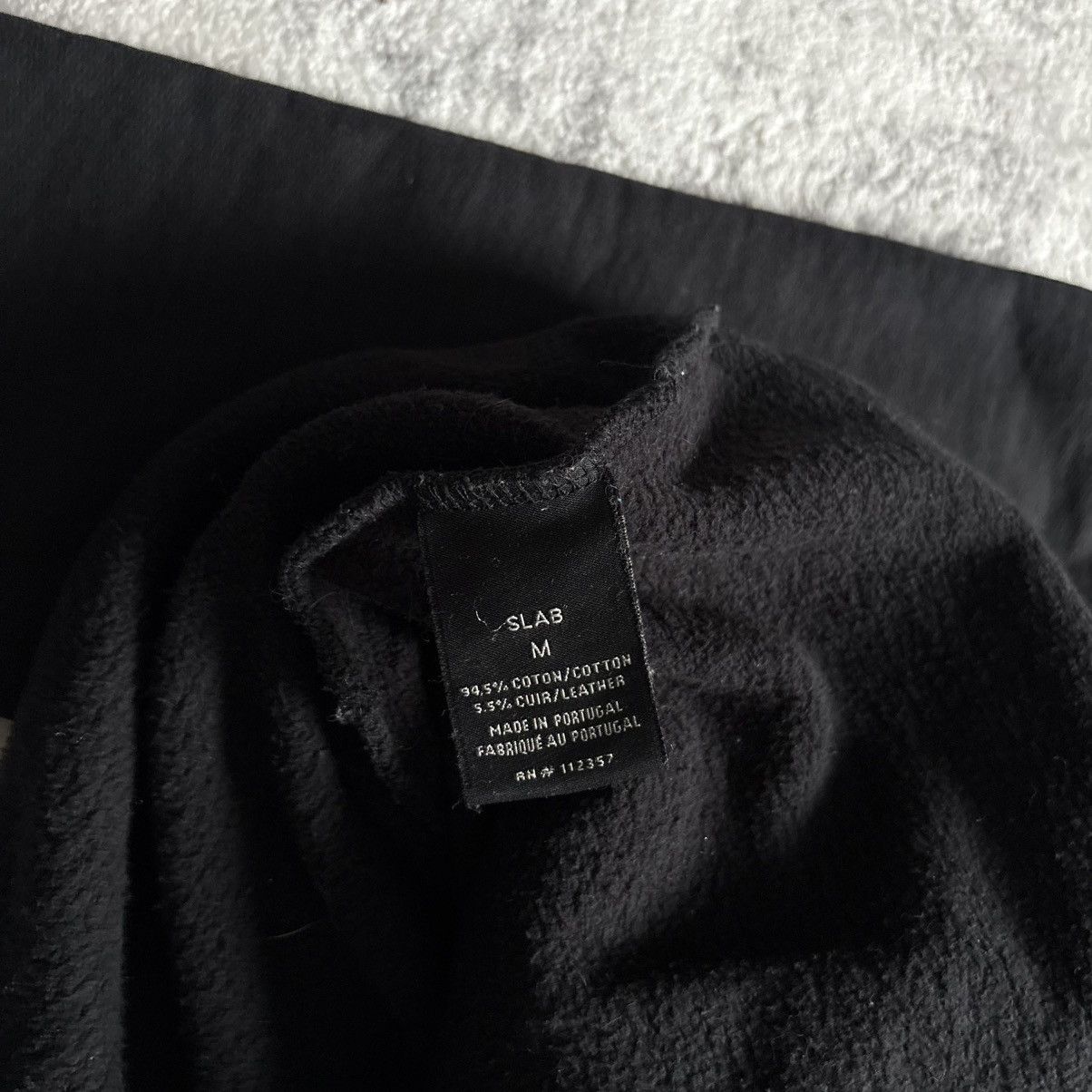 Rick Owens Drkshdw Rick Owens SLAB Layered Leather Hoodie | Size M Size US M / EU 48-50 / 2 - 13 Thumbnail