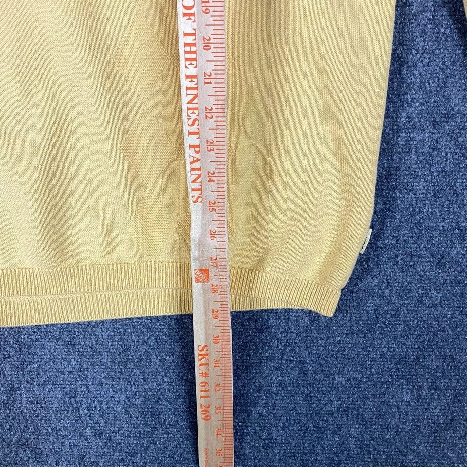 Izod Izod Sweater Men's Large Pullover Yellow Cotton Blend Knit L Size US L / EU 52-54 / 3 - 5 Thumbnail