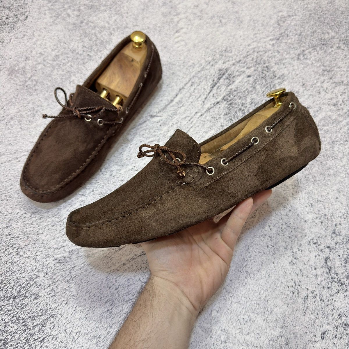Florsheim Florsheim Mens Brown Suede Mocassins US10.5 UK10 EU44 29cm Size US 10.5 / EU 43-44 - 7 Thumbnail