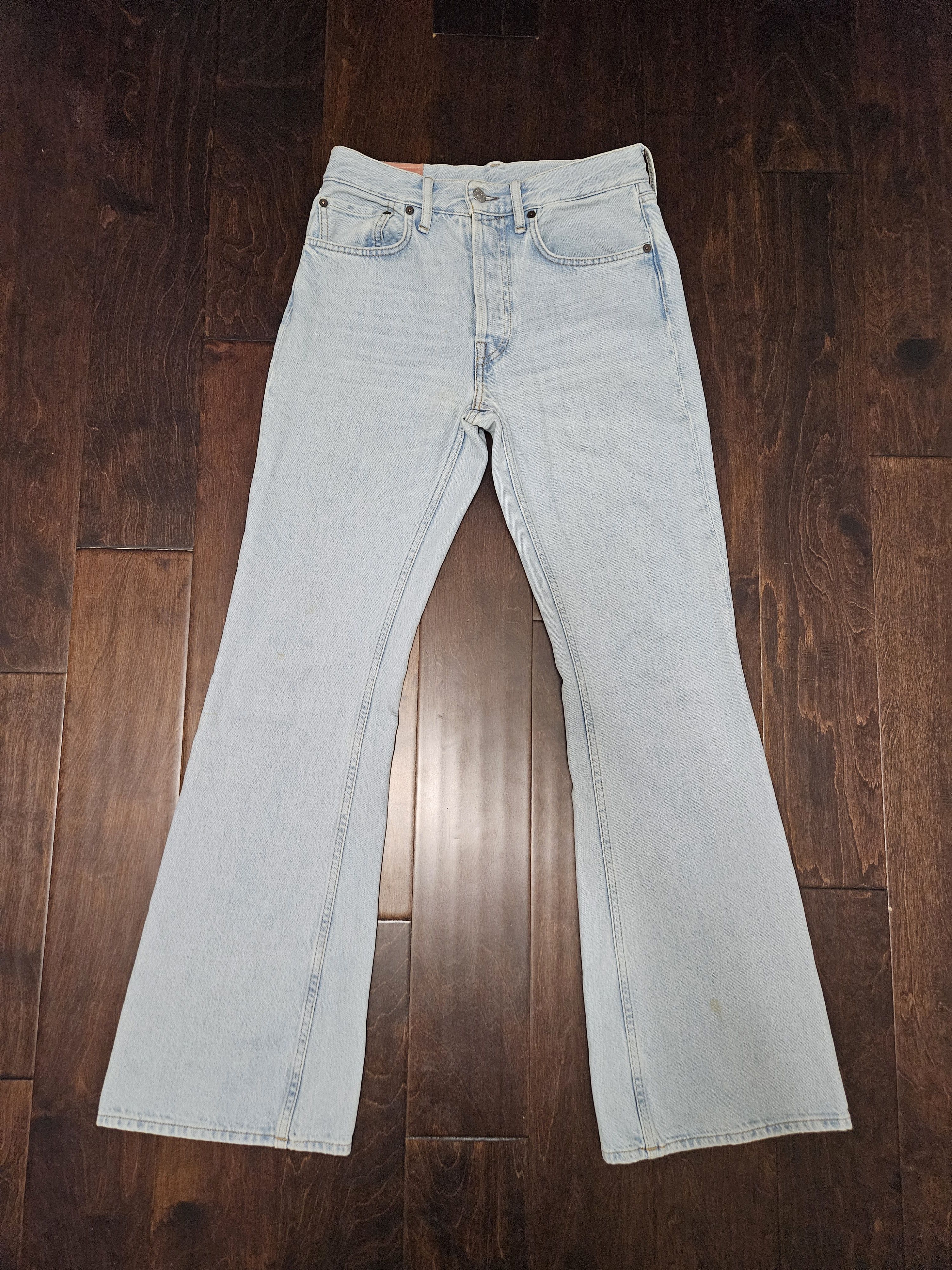 Acne Studios 1992 Flared Jeans | Grailed