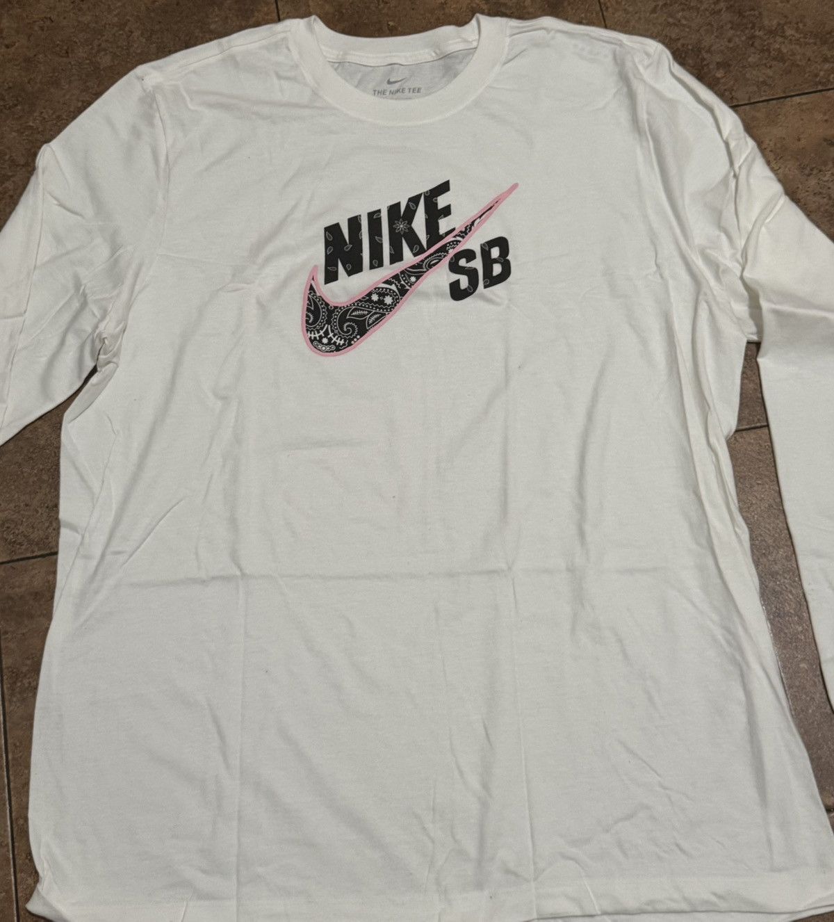 Nike × Travis Scott Travis scott Nike SB longsleeve T shirt Size US XL / EU 56 / 4 - 2 Thumbnail
