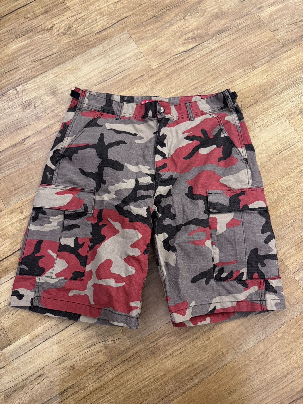 Supreme Supreme overdyed camo cargo short | Grailed