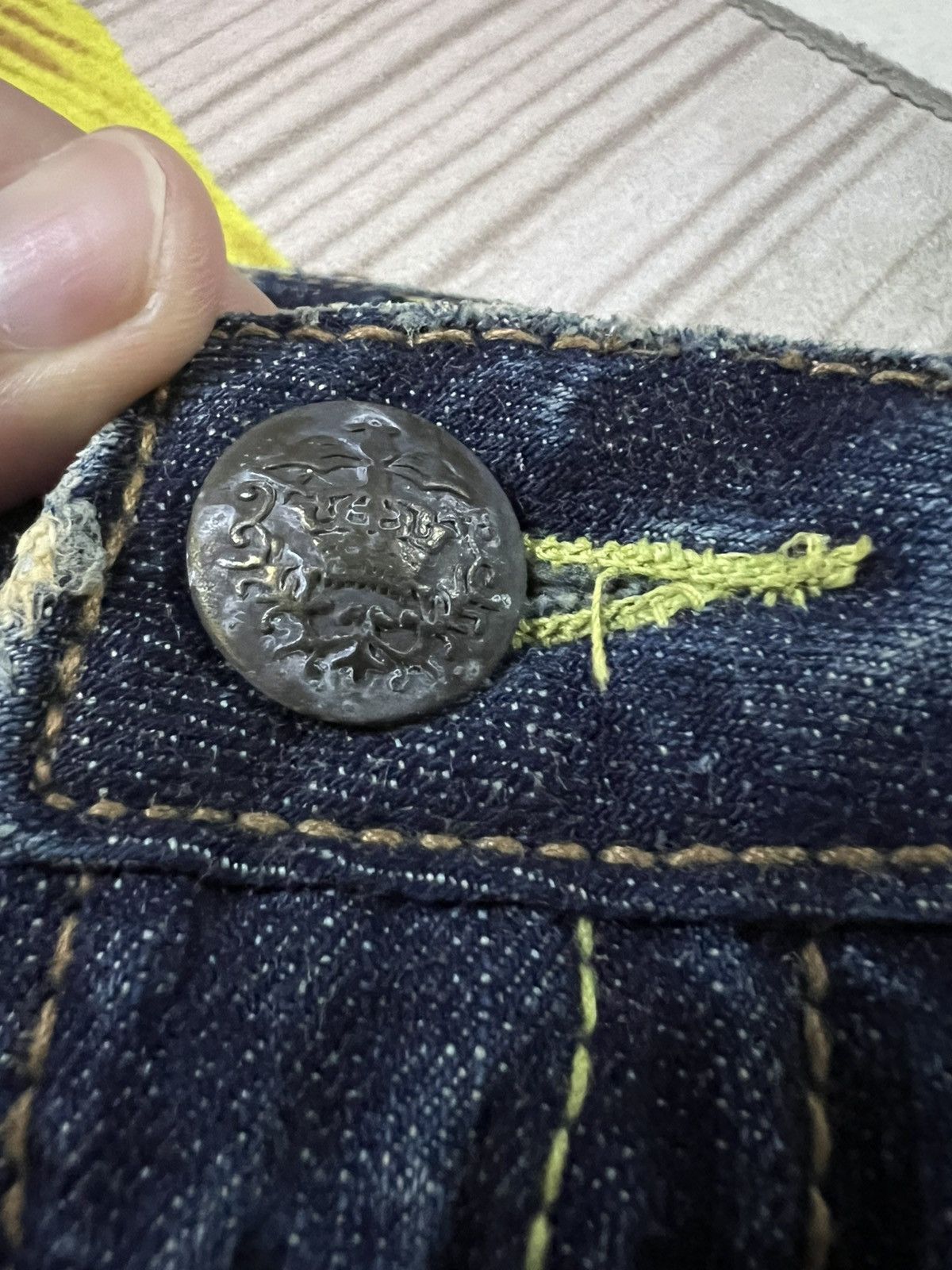 Japanese Brand 💥Vanquish Distresss Jean Very Rare Size US 32 / EU 48 - 11 Thumbnail