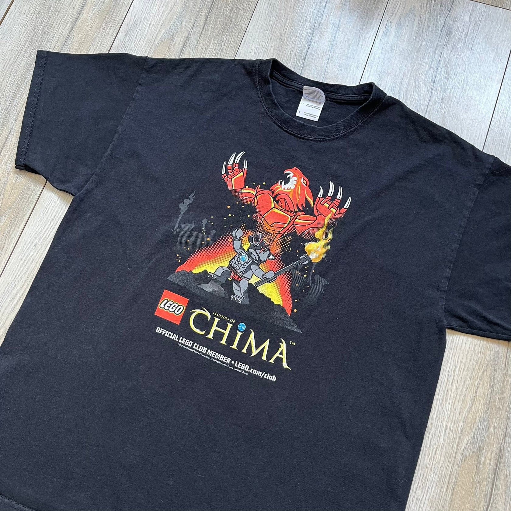 LEGO Lego Legends Of Chima 2014 Black Tee Size US L / EU 52-54 / 3 - 3 Thumbnail